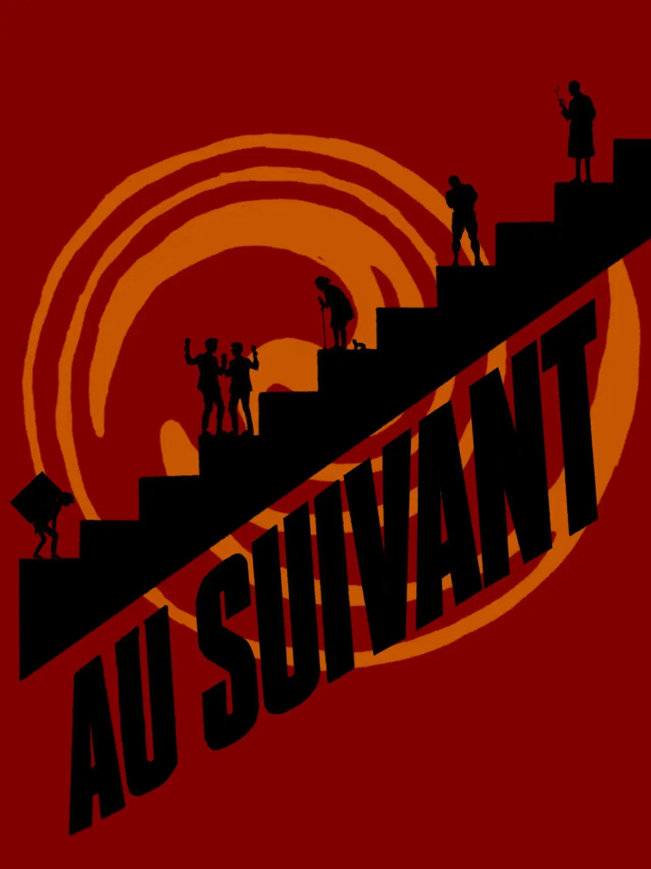 Movie poster "Au Suivant"