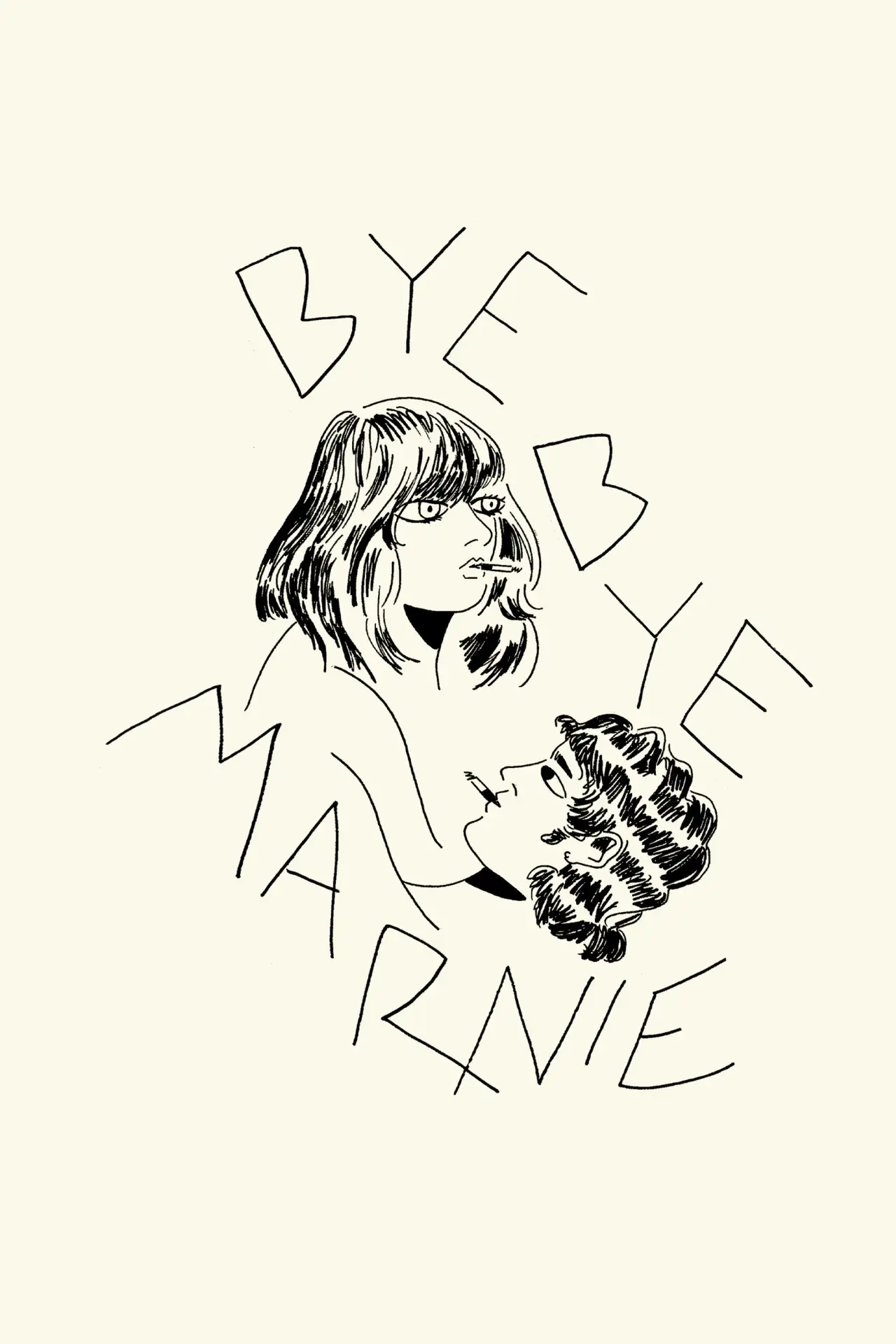 Movie poster "Bye Bye Marnie"