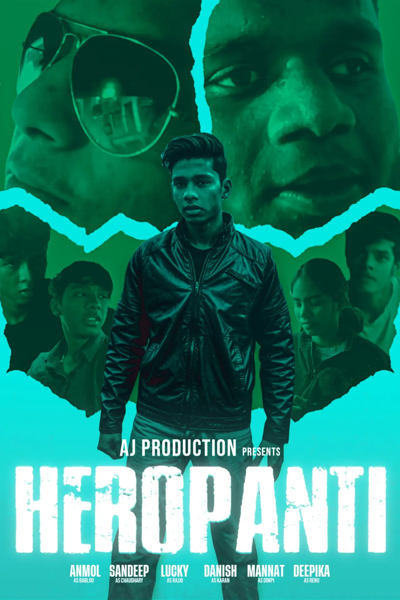 Movie poster "Heropanti Parody"