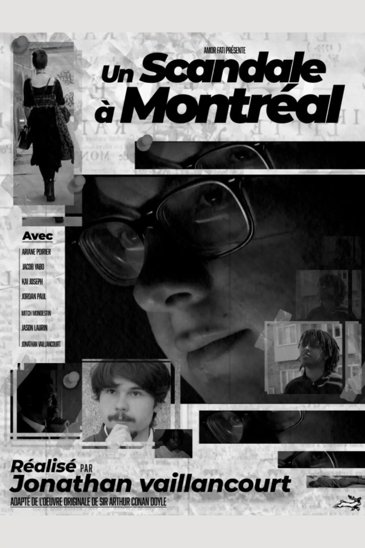 Movie poster "A Scandal in Montreal"