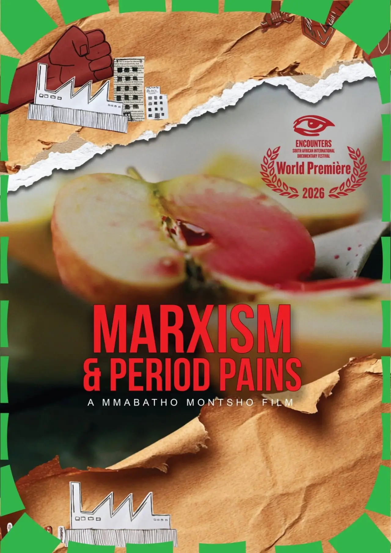 Movie poster "Marxism & Period Pains"