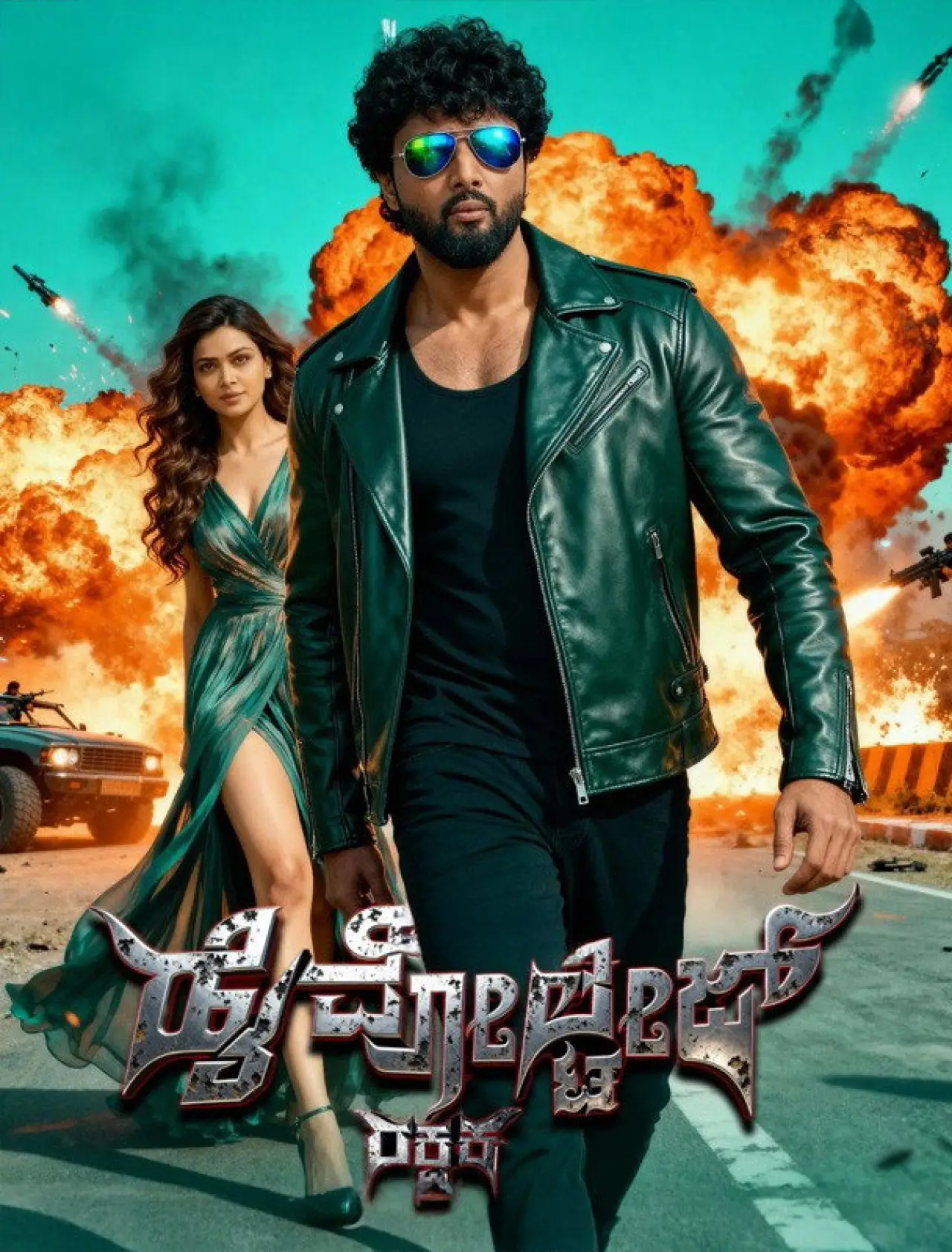 Movie poster "High Voltage Rakshak"