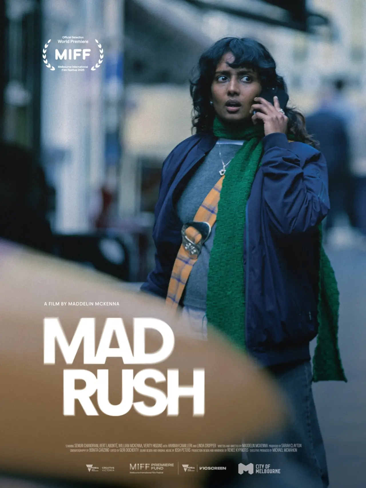 Movie poster "Mad Rush"