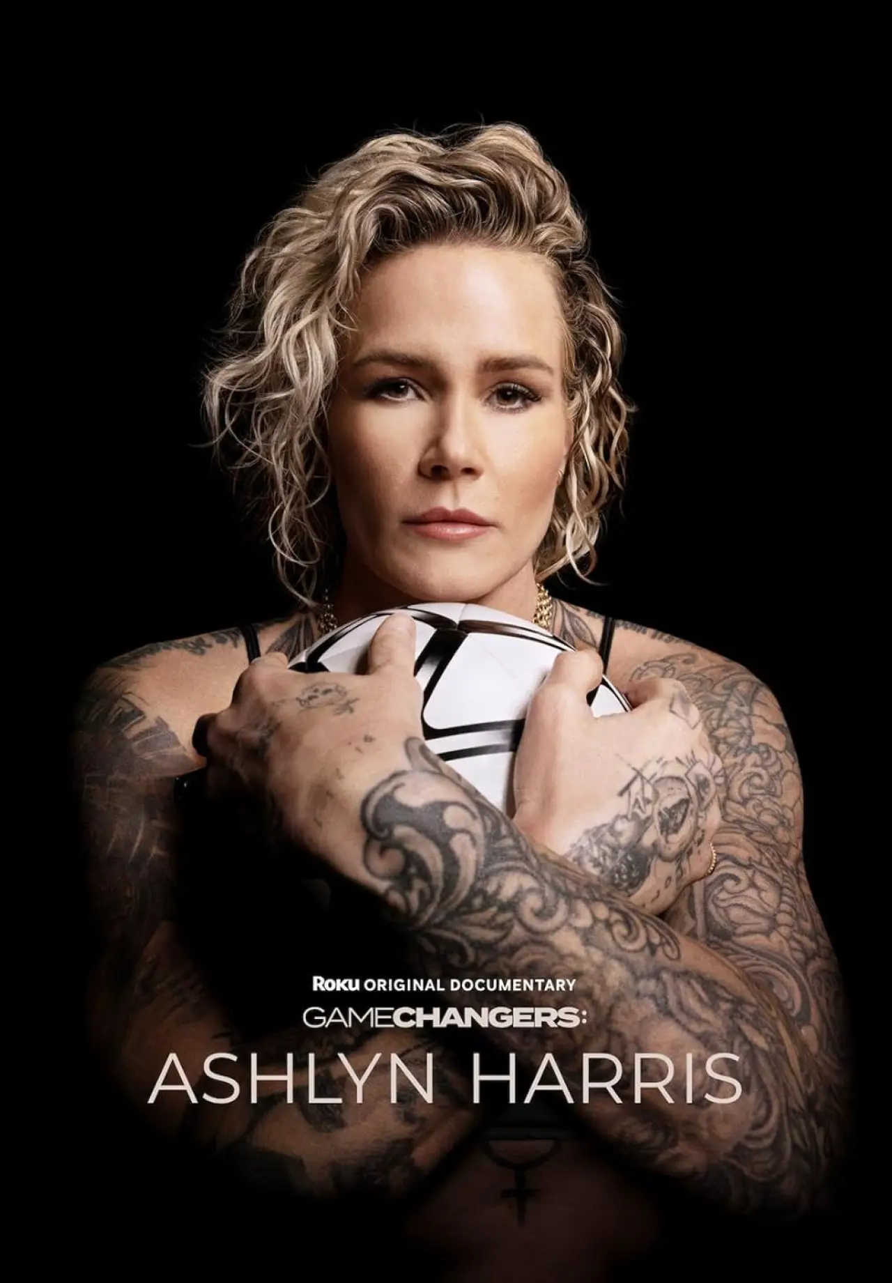 Movie poster "Gamechangers: The Ashlyn Harris Story"