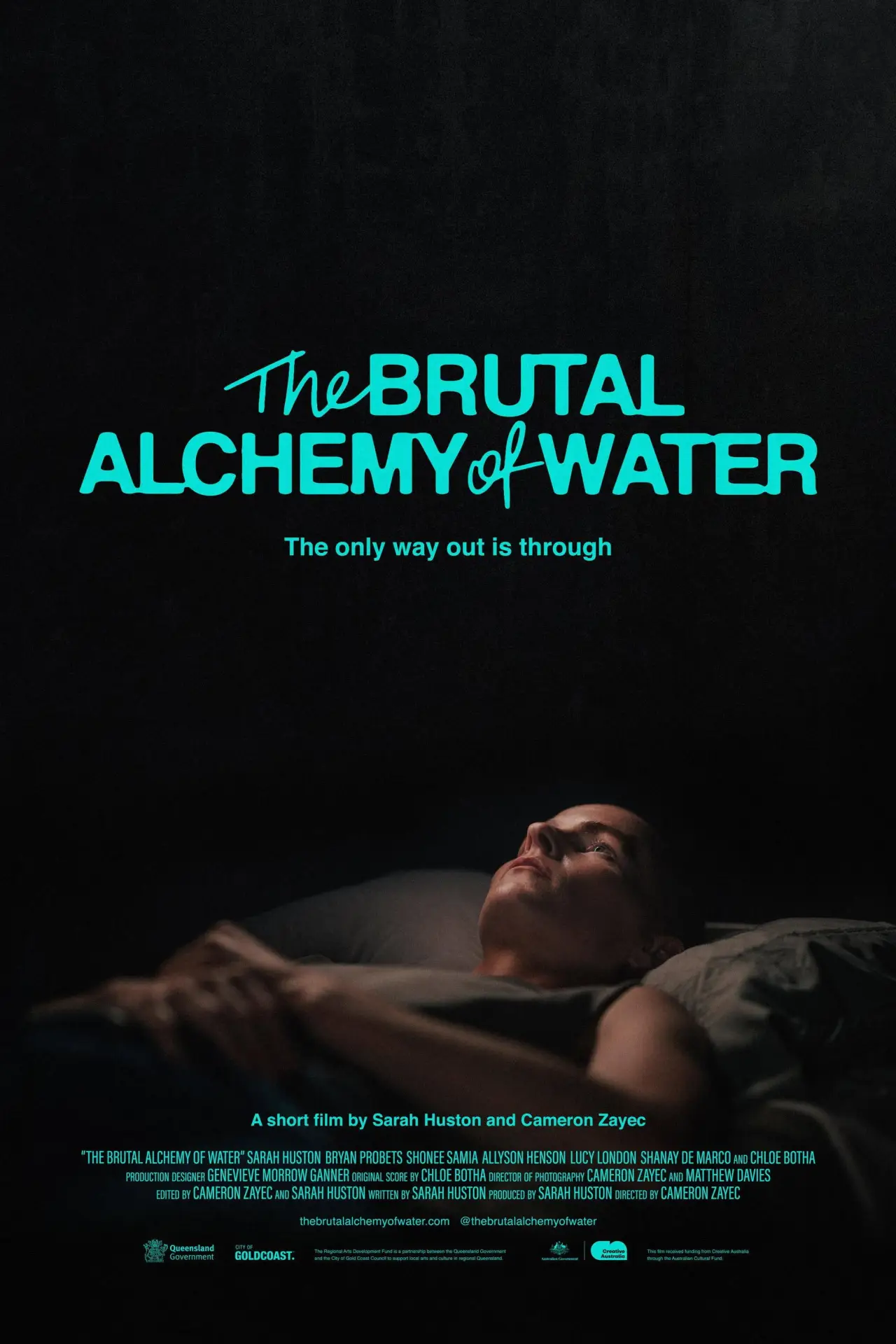 Movie poster "The Brutal Alchemy of Water"