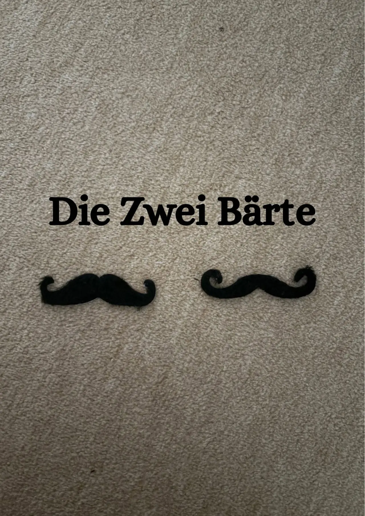 Movie poster "Die Zwei Bärte"