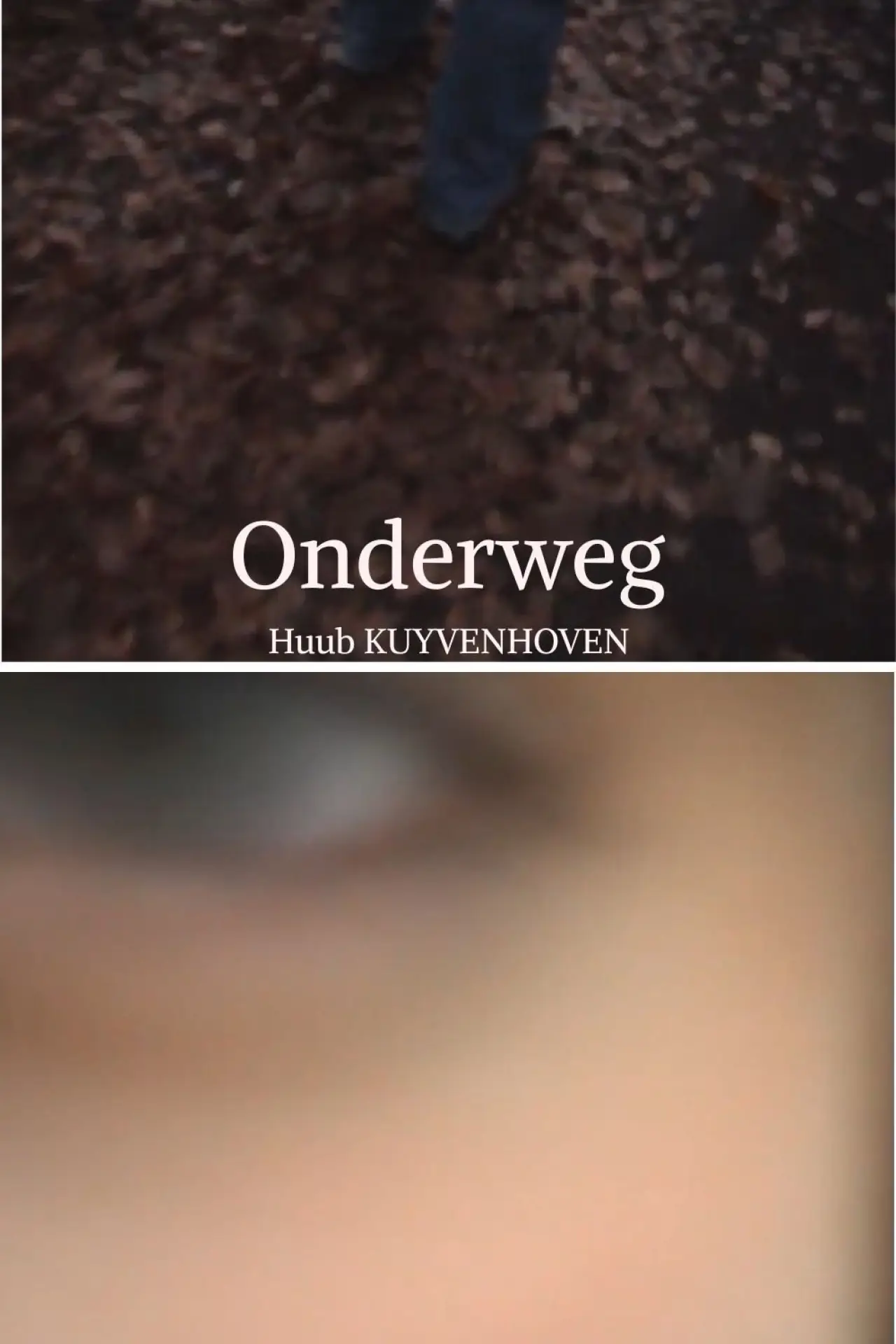 Movie poster "Onderweg"