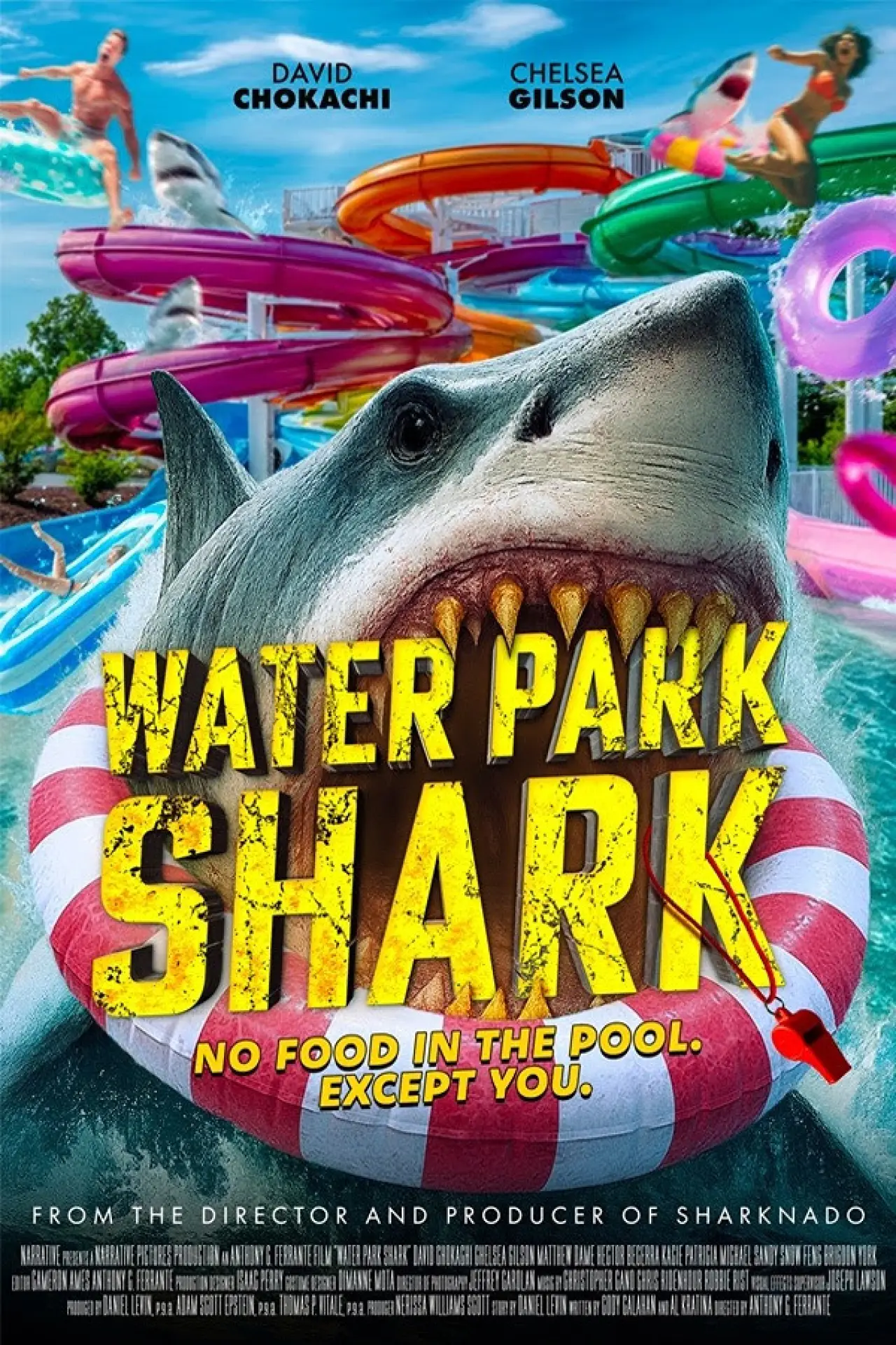 Movie poster "Water Park Shark"