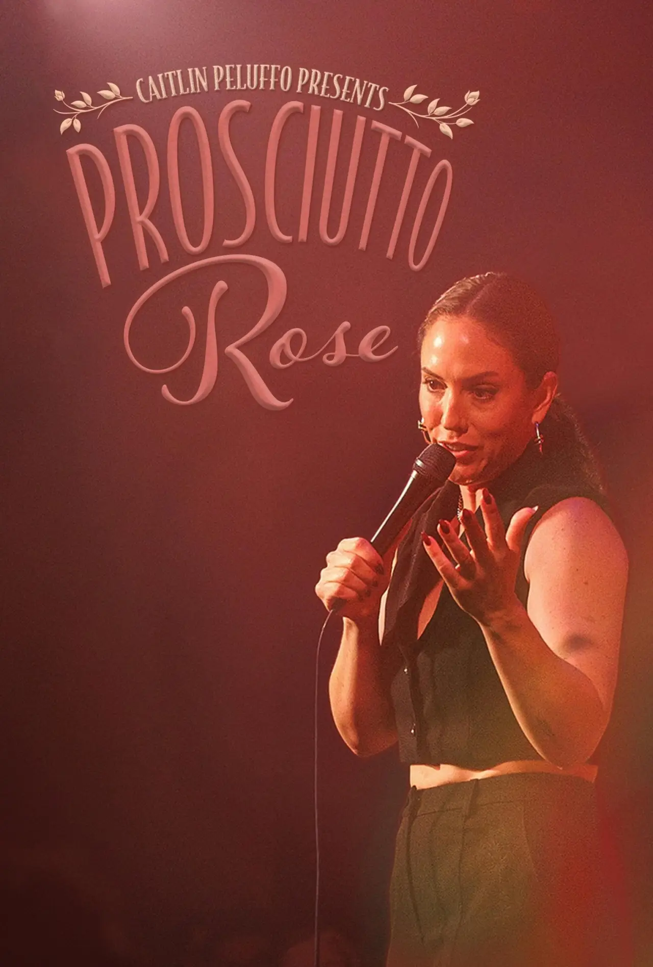 Movie poster "Caitlin Peluffo: Prosciutto Rose"