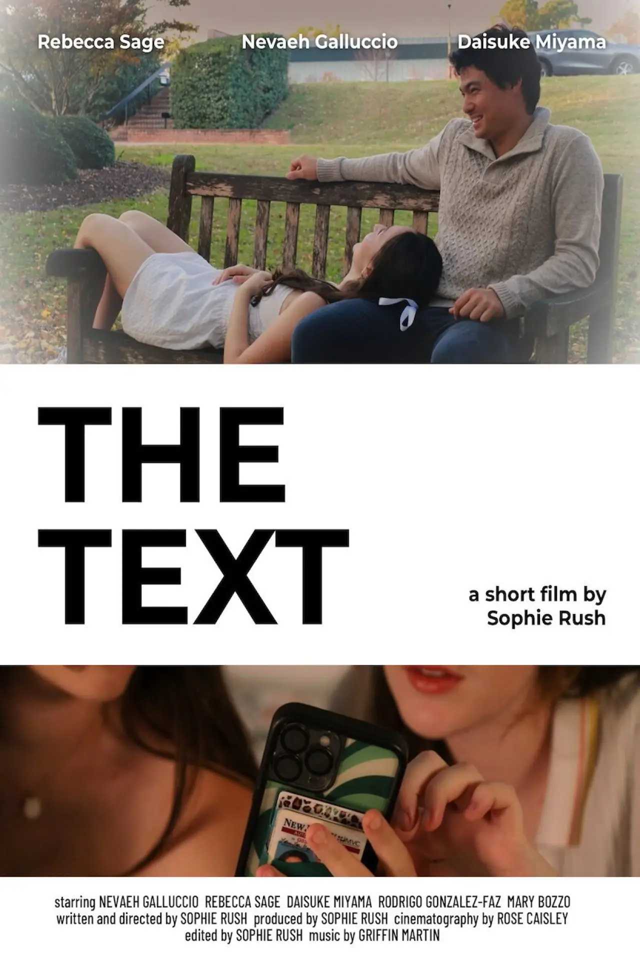 Movie poster "The Text"