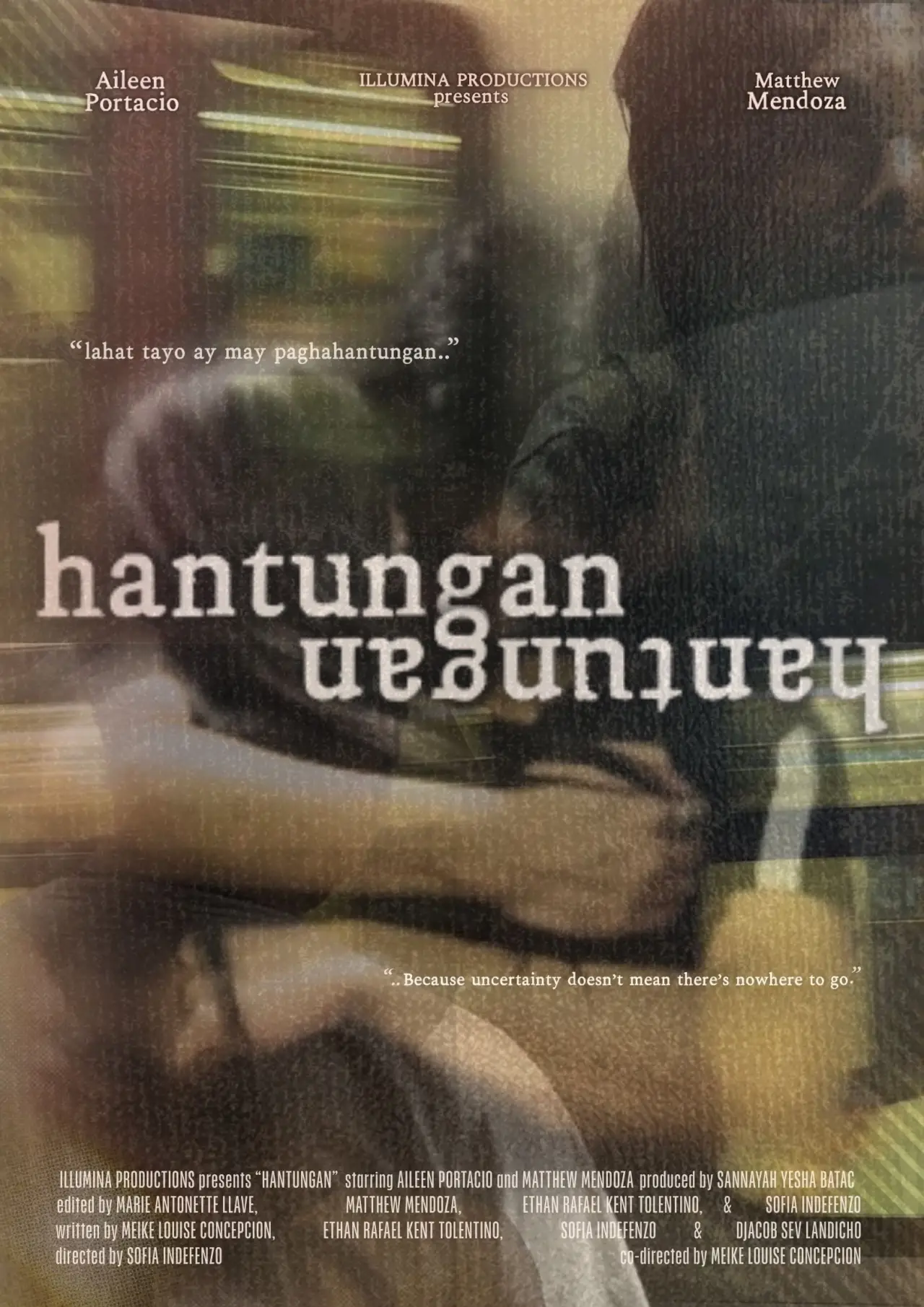 Movie poster "Hantungan"