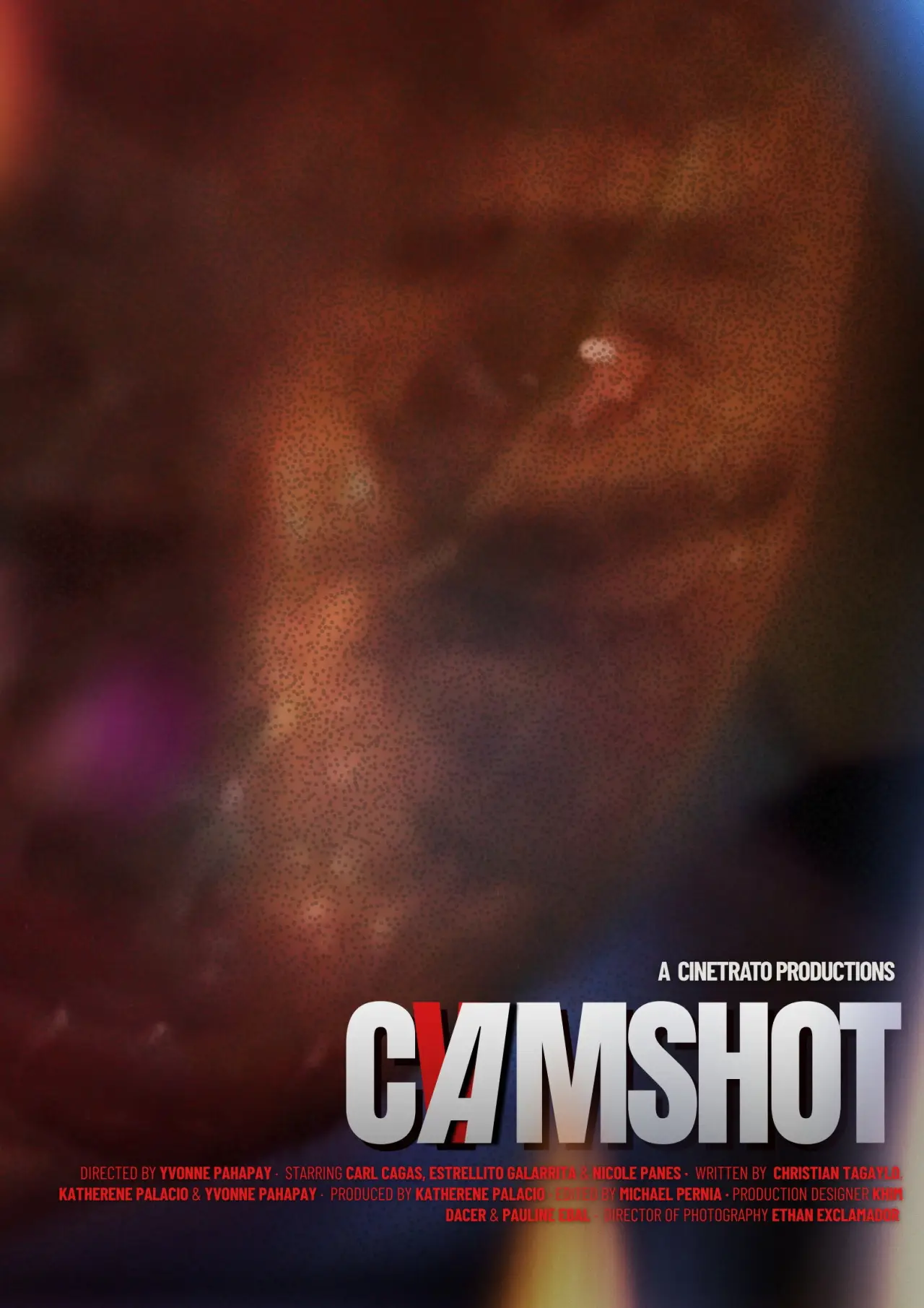 Movie poster "CAMSHOT"