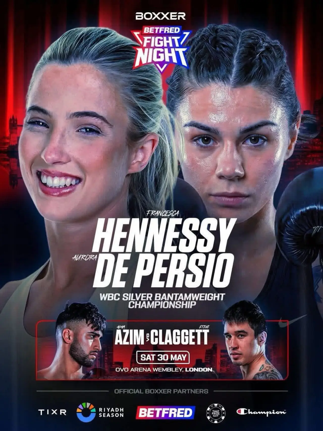 Movie poster "Francesca Hennessy vs. Aurora De Persio"
