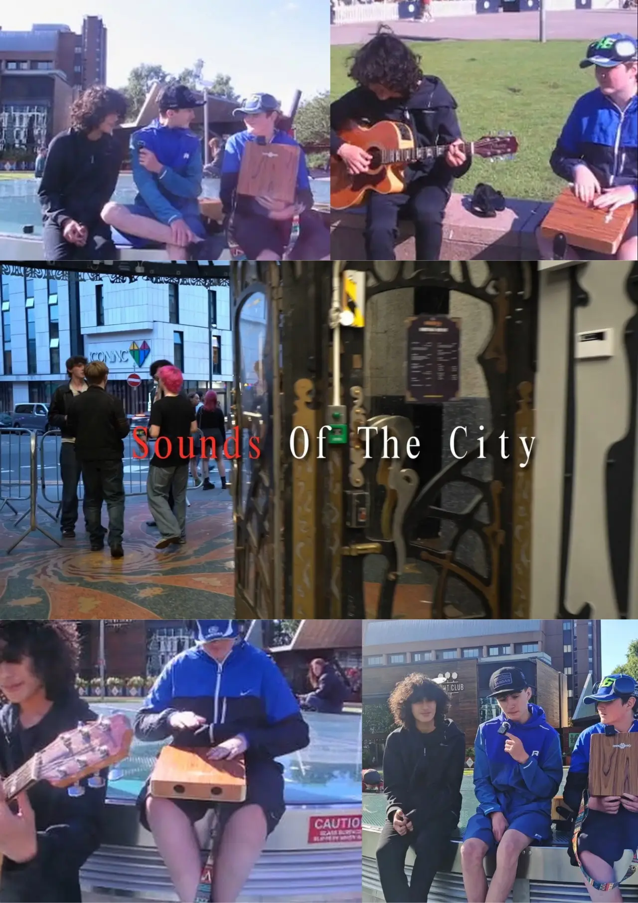 Movie poster "Sounds Of The City"