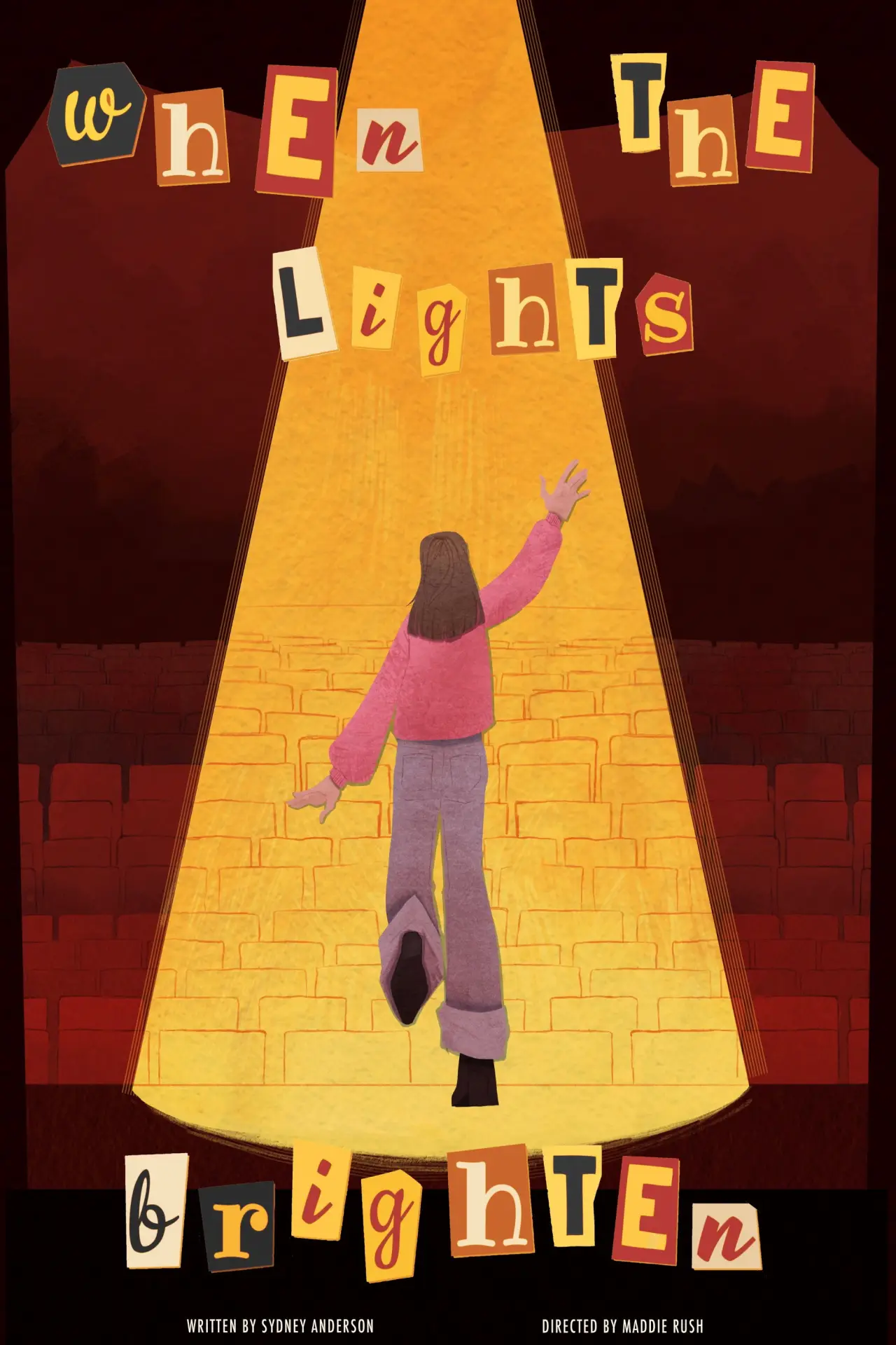 Movie poster "When The Lights Brighten"