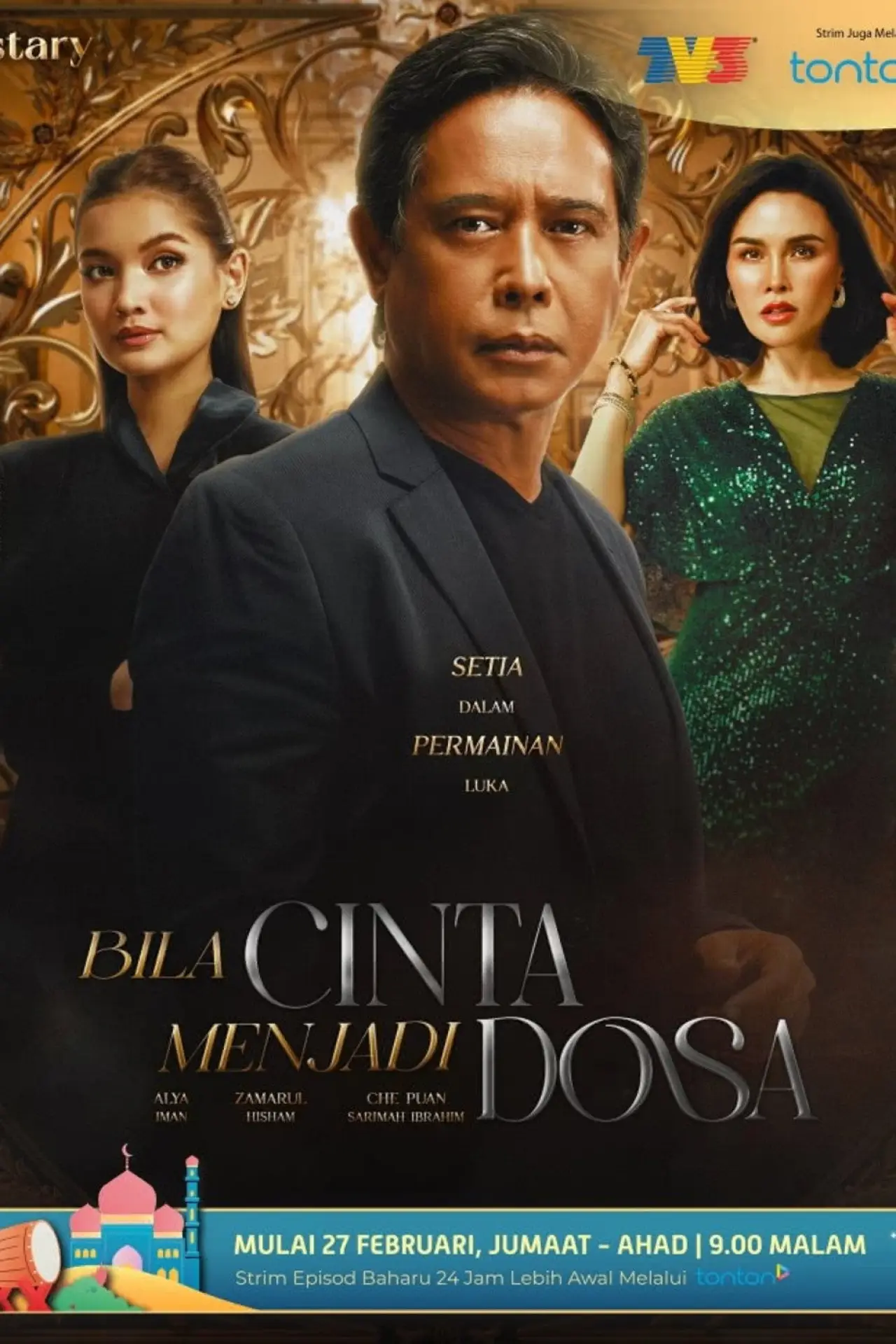 Movie poster "Hijrah Seorang Pendosa"