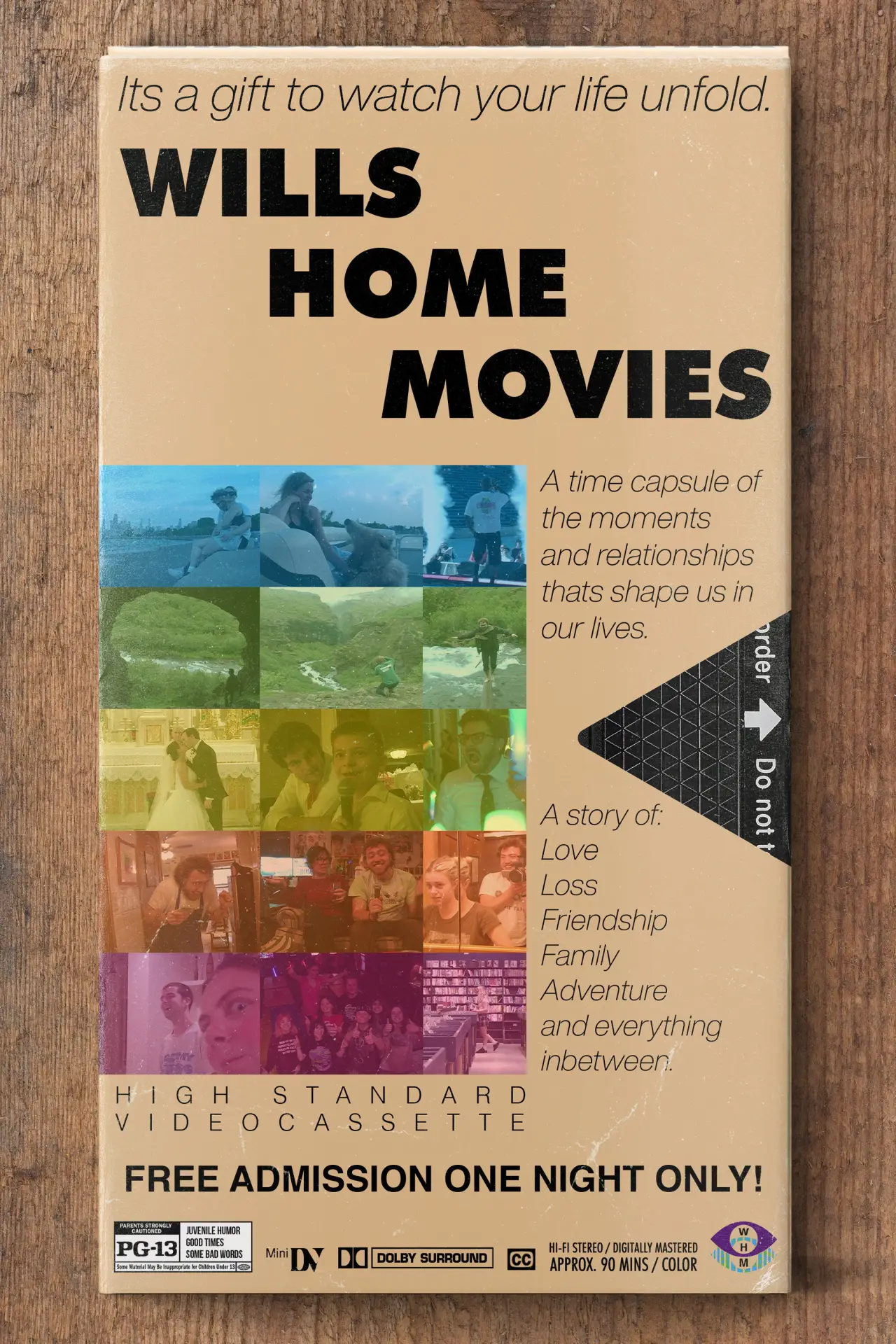 Movie poster "Wills Home Movies"