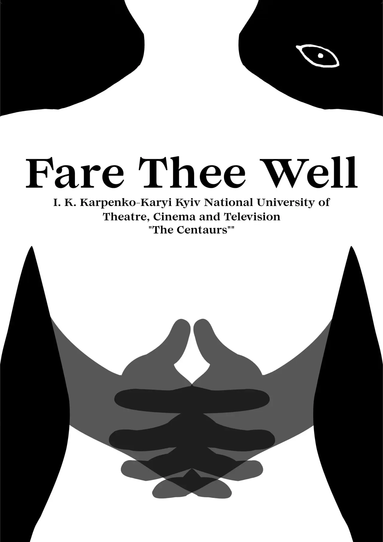 Movie poster "Fare Thee Well"
