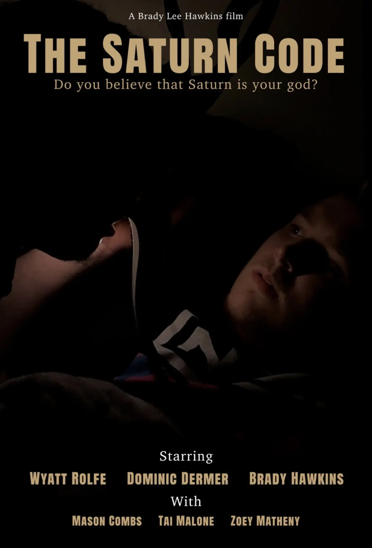 Movie poster "The Saturn Code"