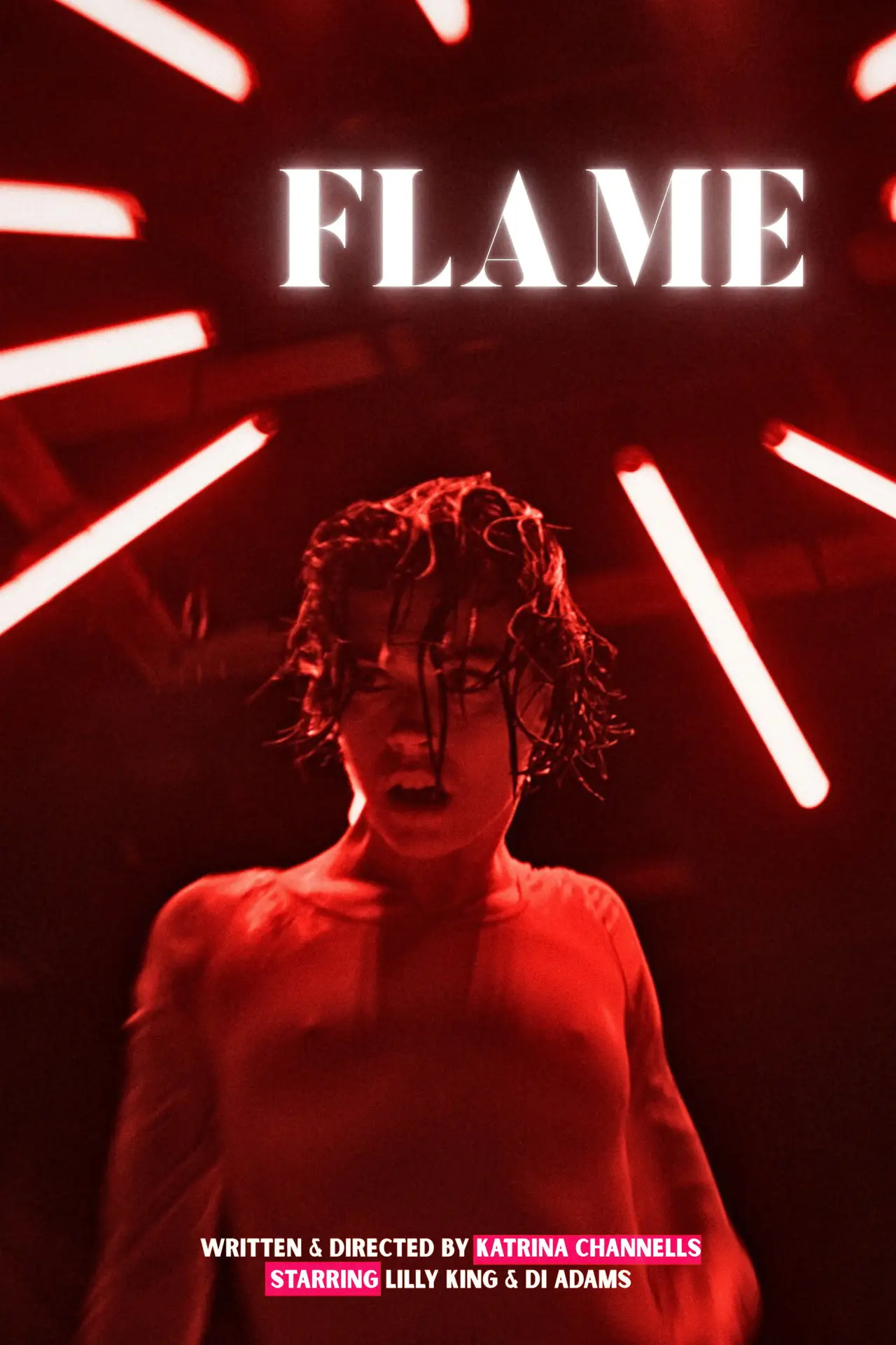 Movie poster "Flame"