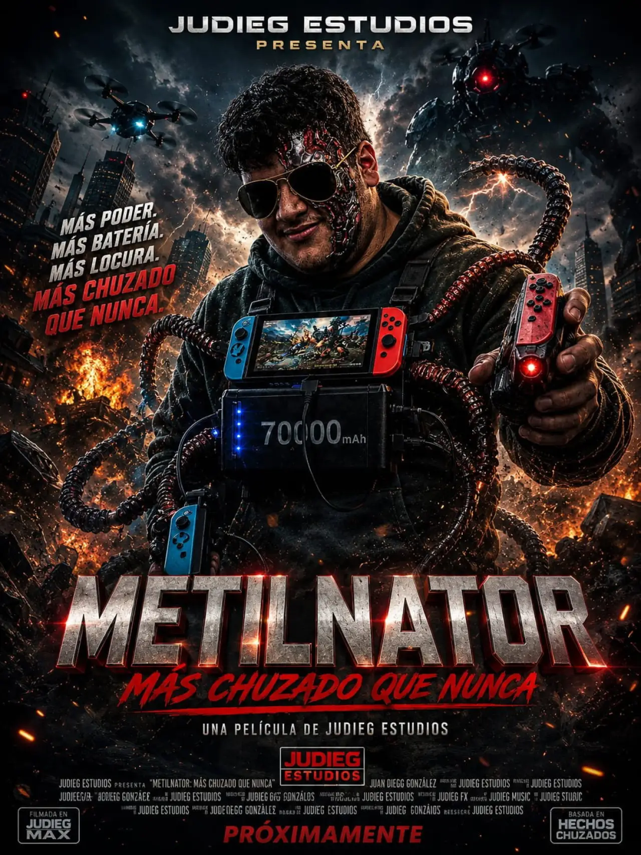 Movie poster "METILNATOR I"