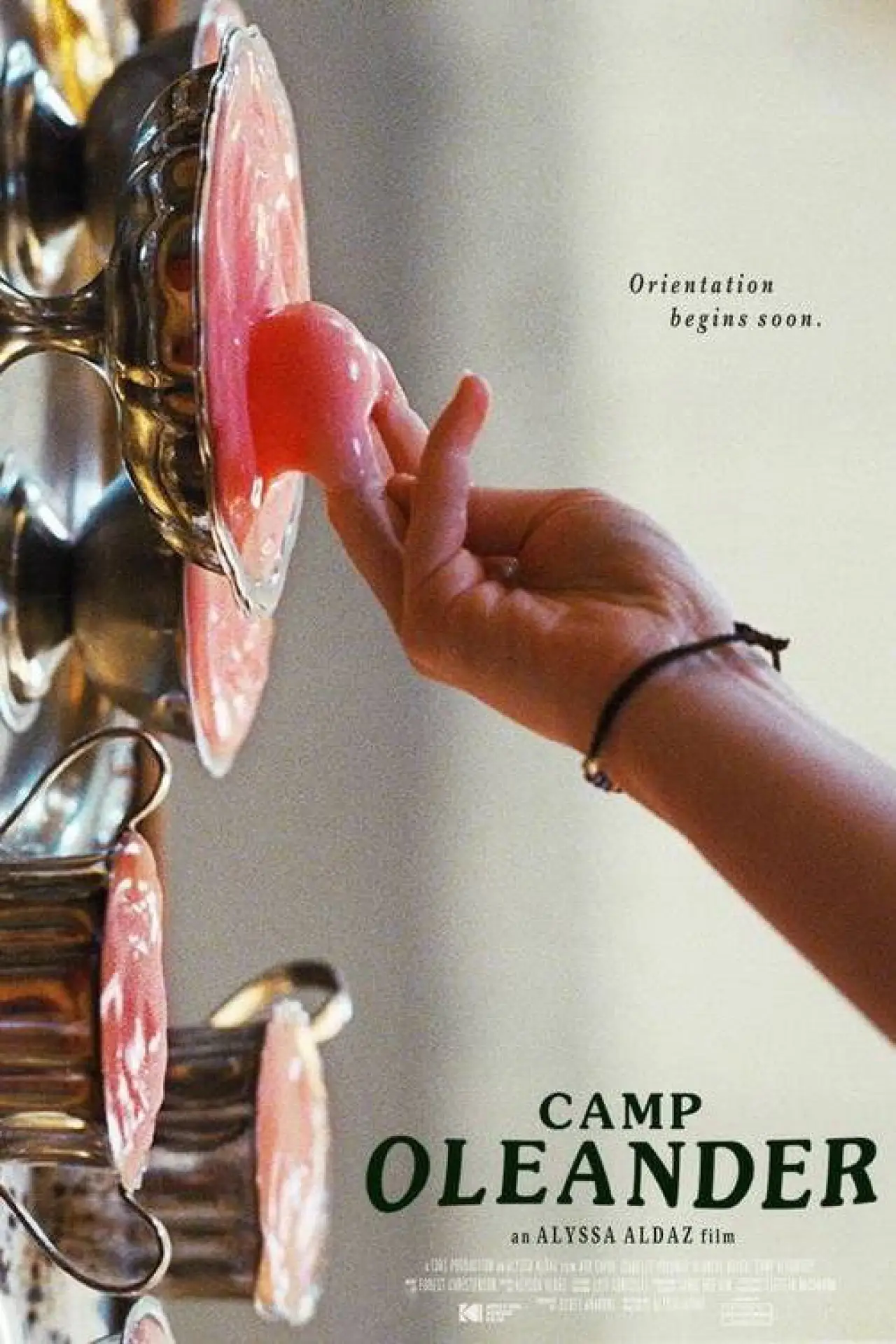 Movie poster "Camp Oleander"