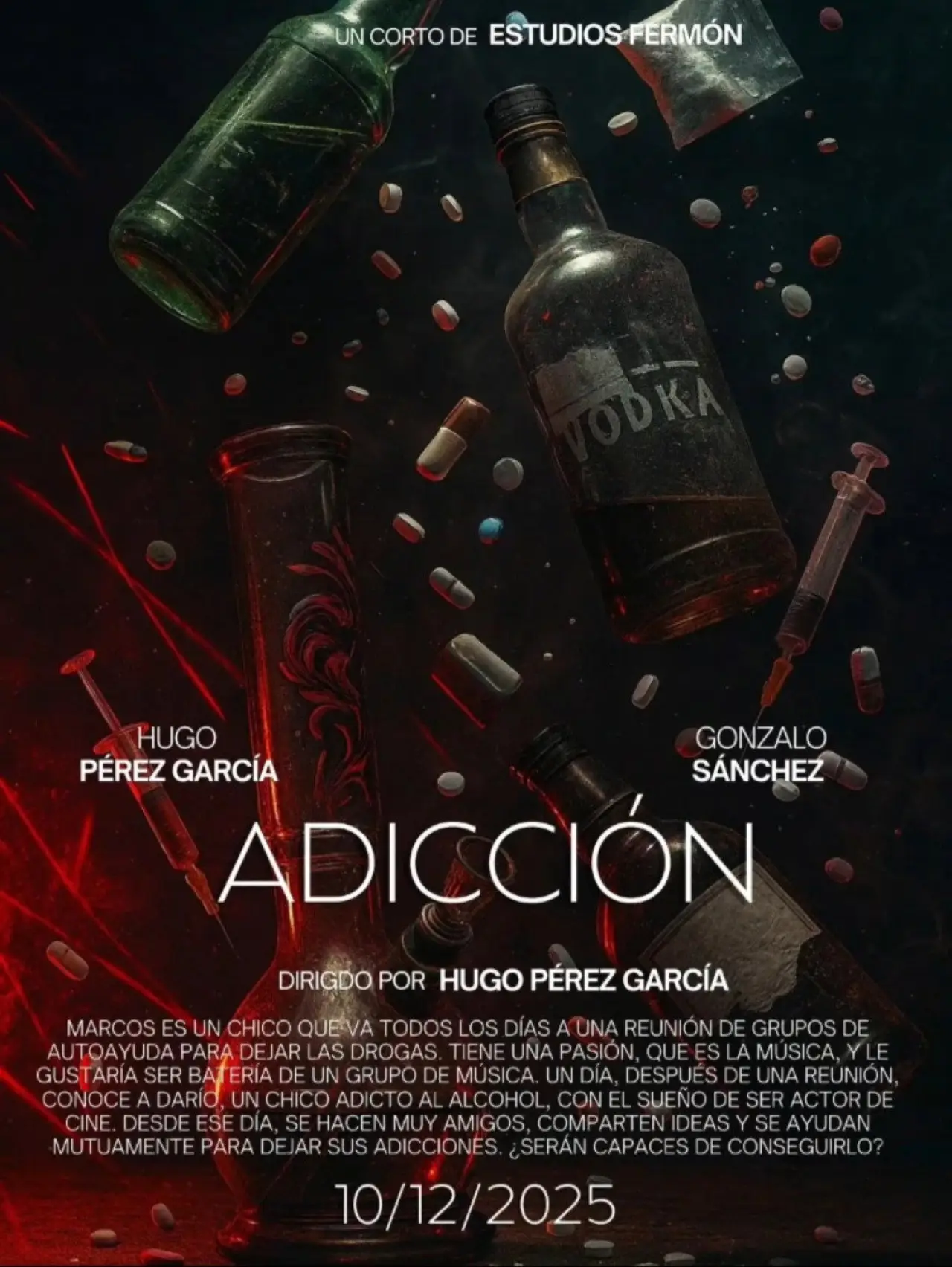 Movie poster "Adicción"