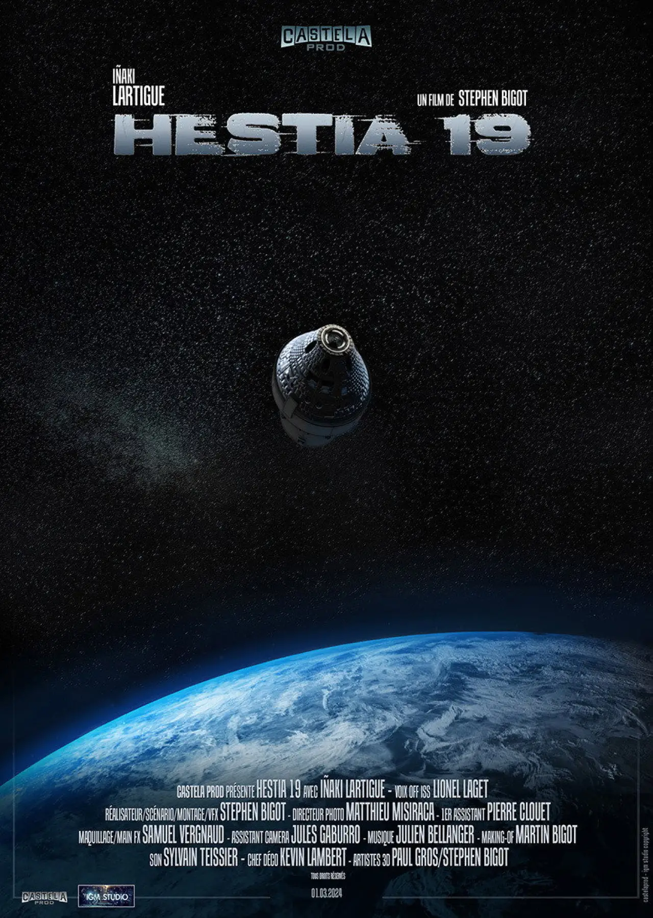 Movie poster "Hestia 19"