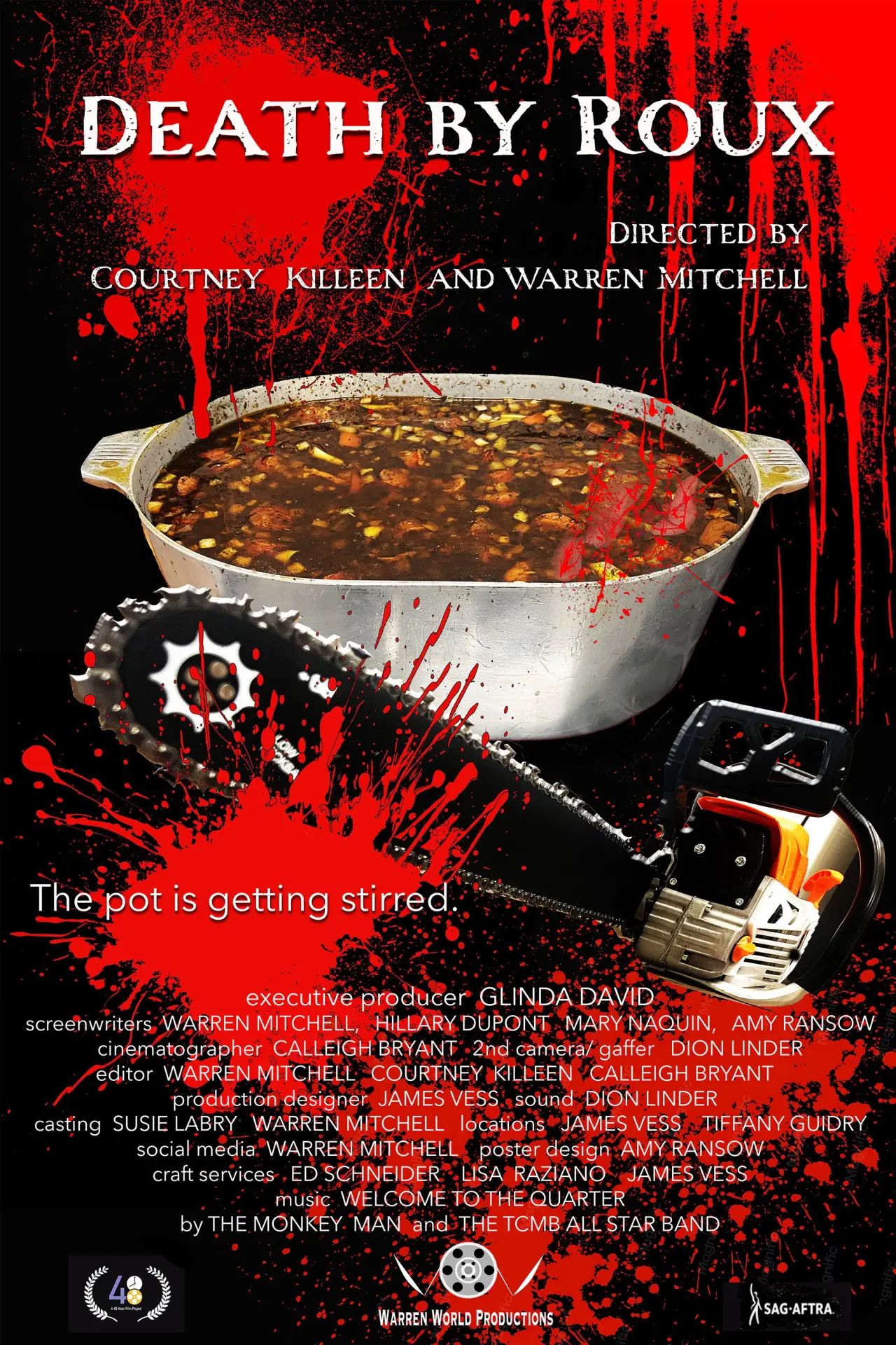 Movie poster "Death by Roux"