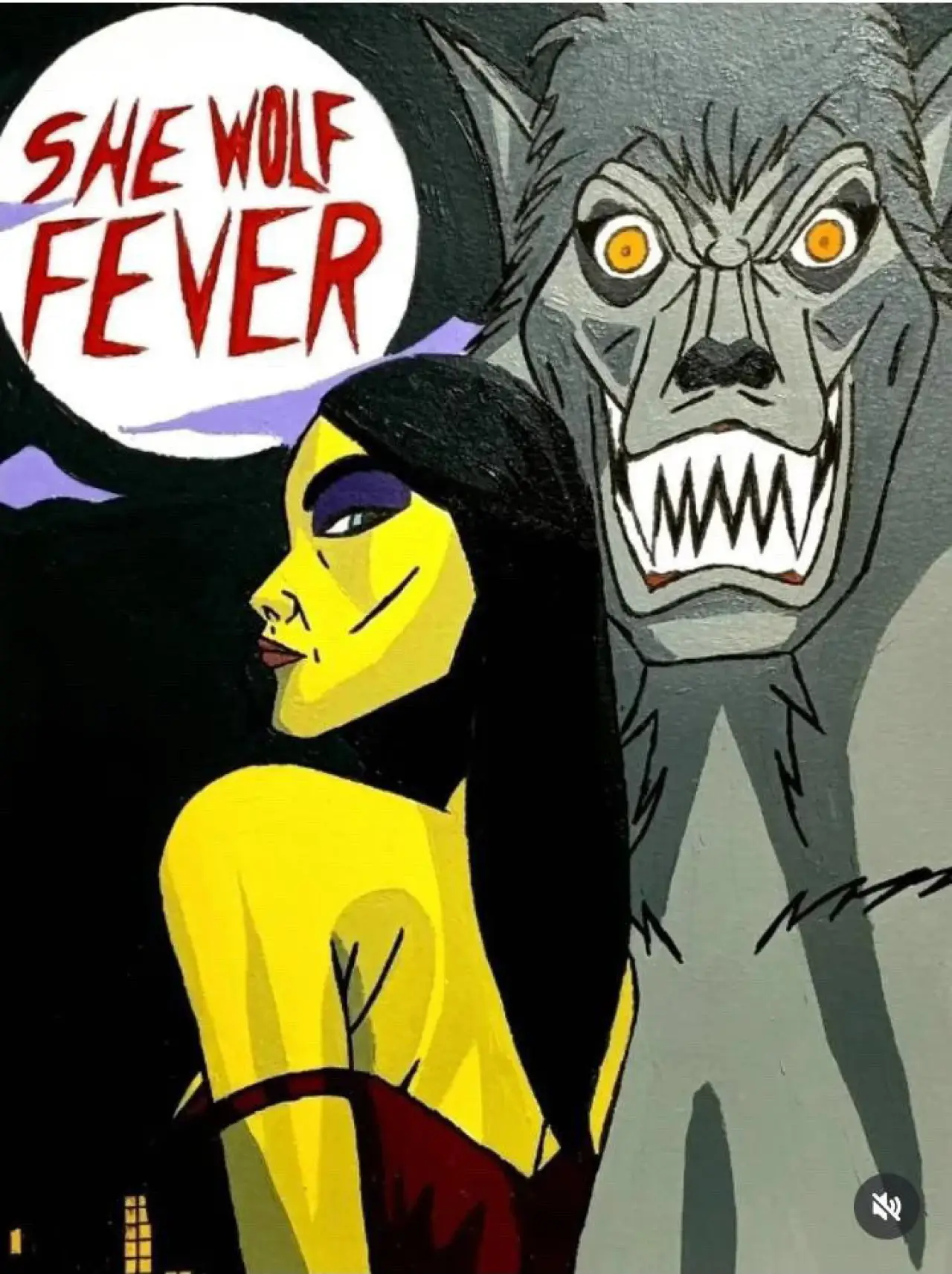 Movie poster "She Wolf Fever"