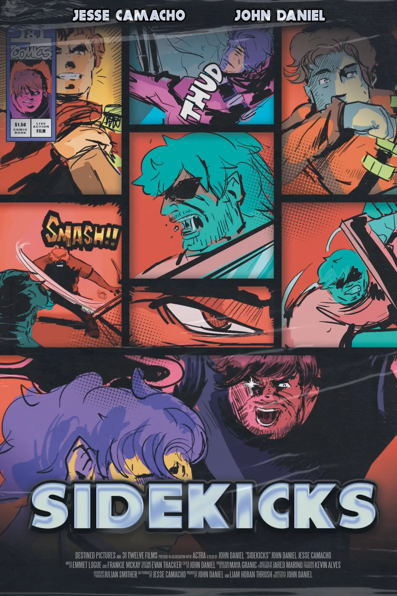 Movie poster "Sidekicks"