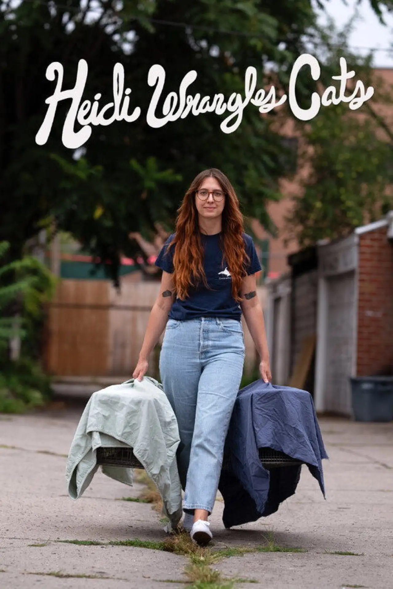 Movie poster "Heidi Wrangles Cats"