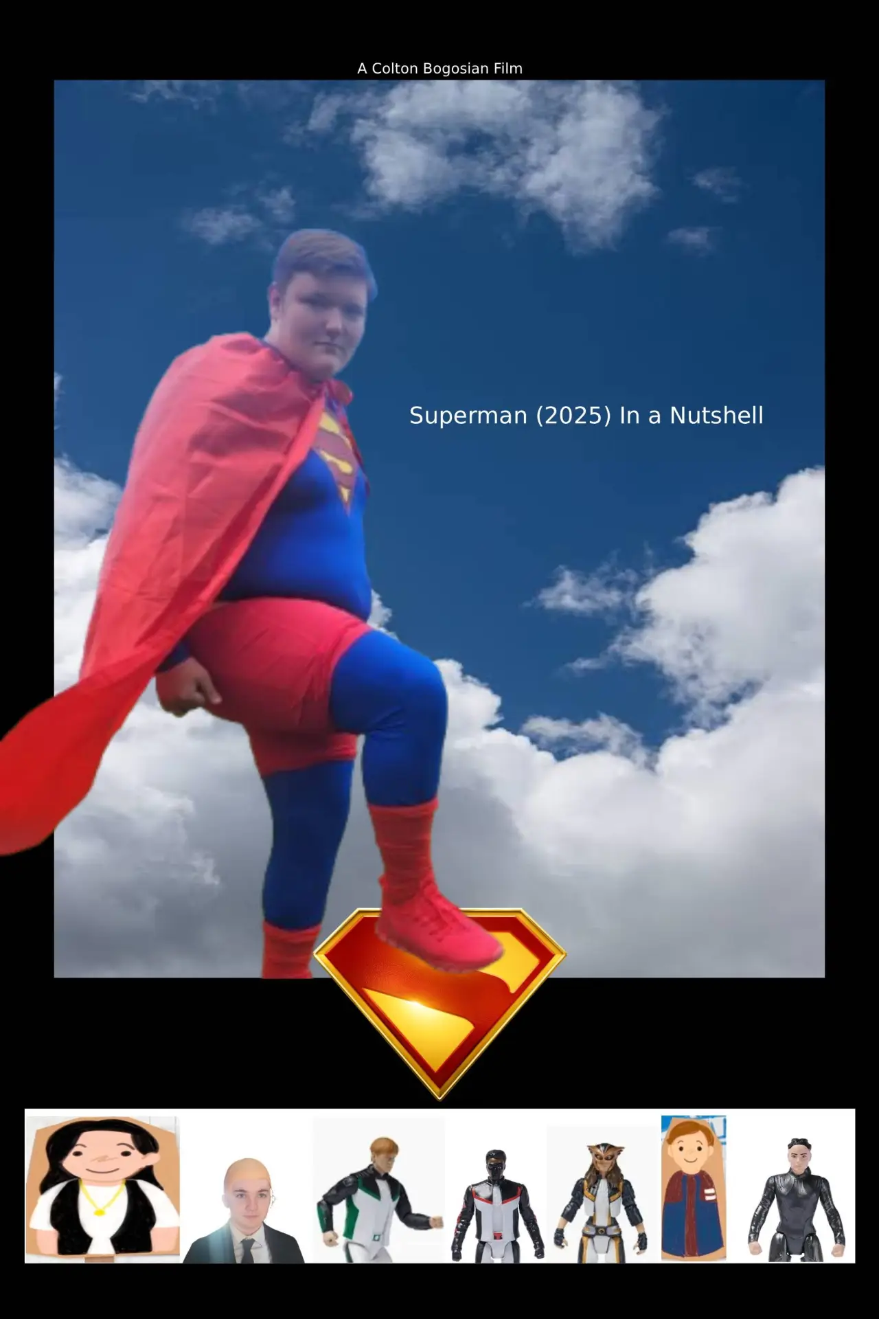 Movie poster "Superman (2025) In a Nutshell"