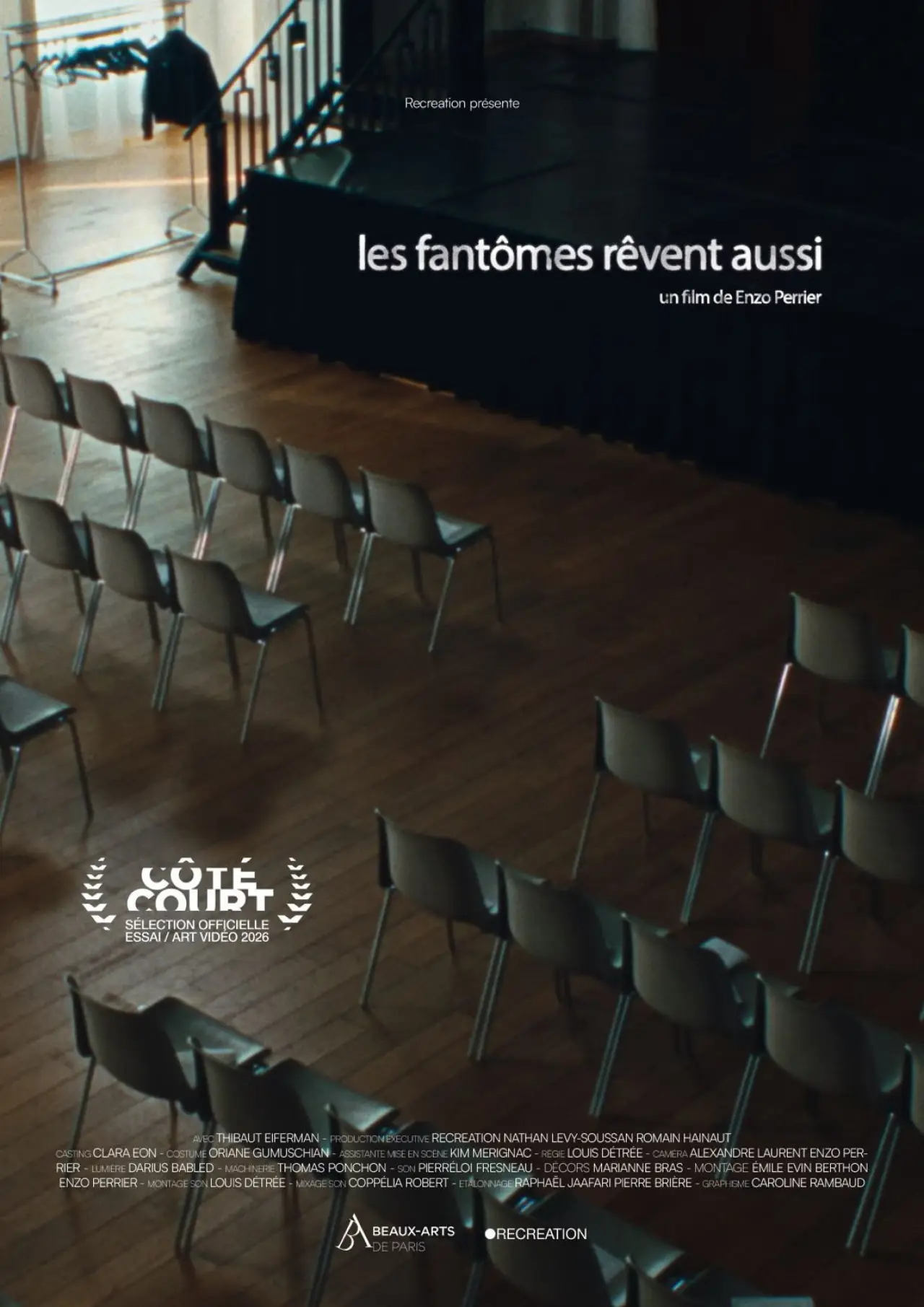 Movie poster "Les fantômes rêvent aussi"