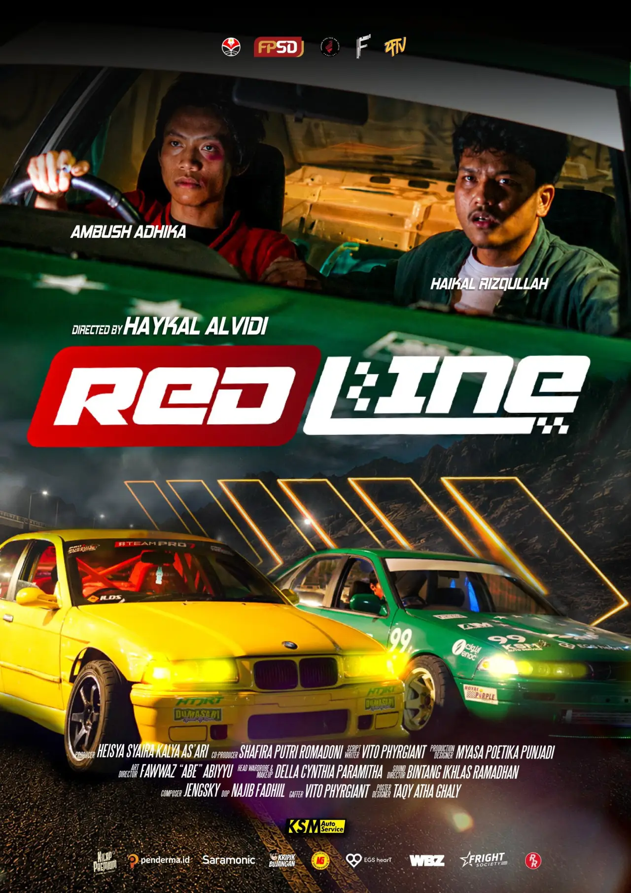 Movie poster "RedLine"