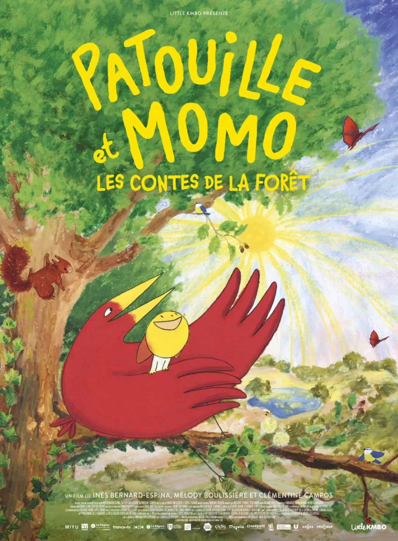 Movie poster "Patouille et Momo, les contes de la forêts"