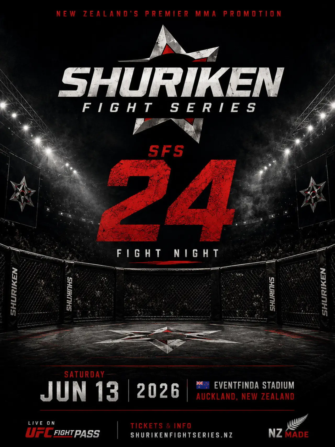 Movie poster "Shuriken Fight Series 24"