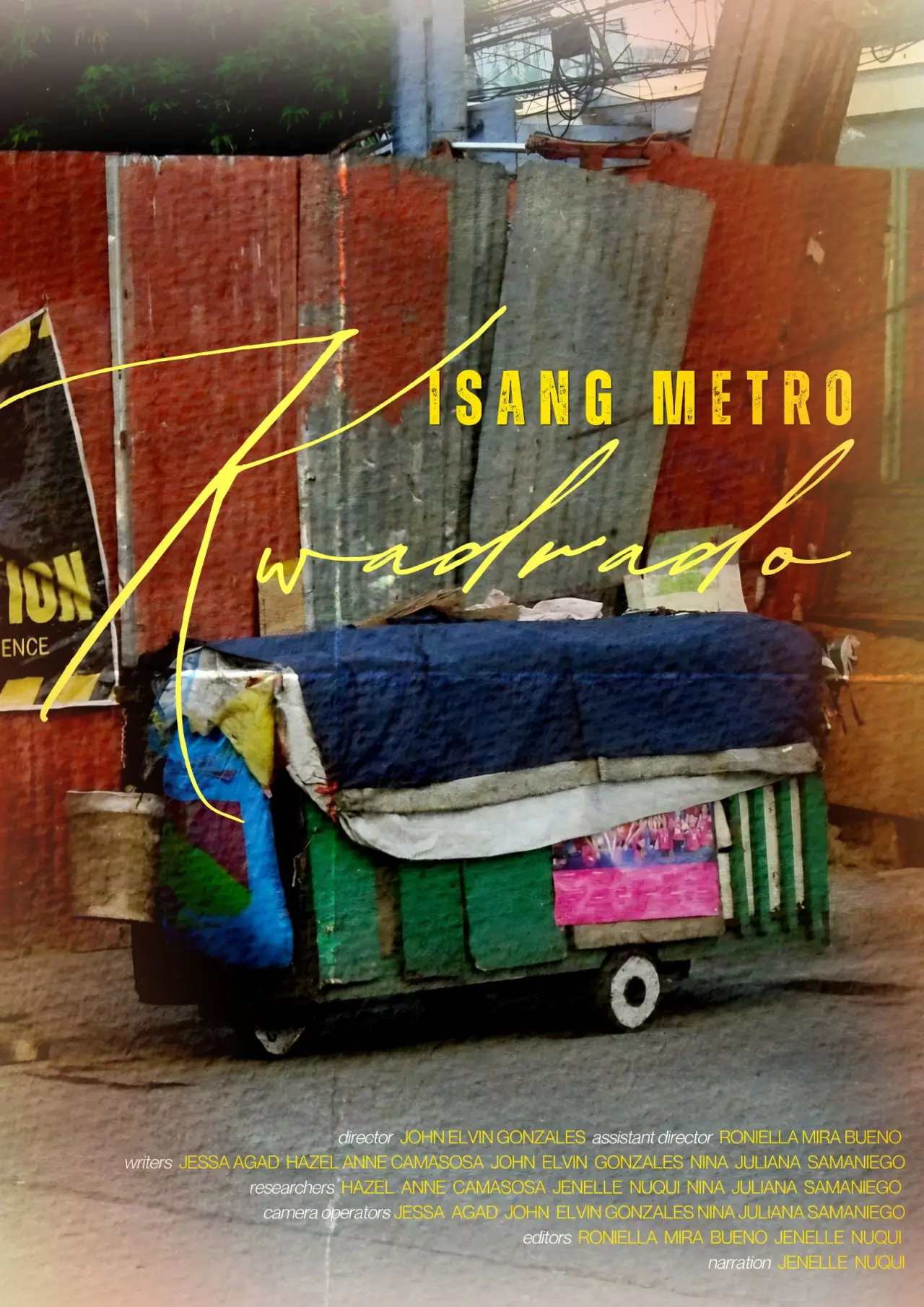 Movie poster "Isang Metro Kwadrado"