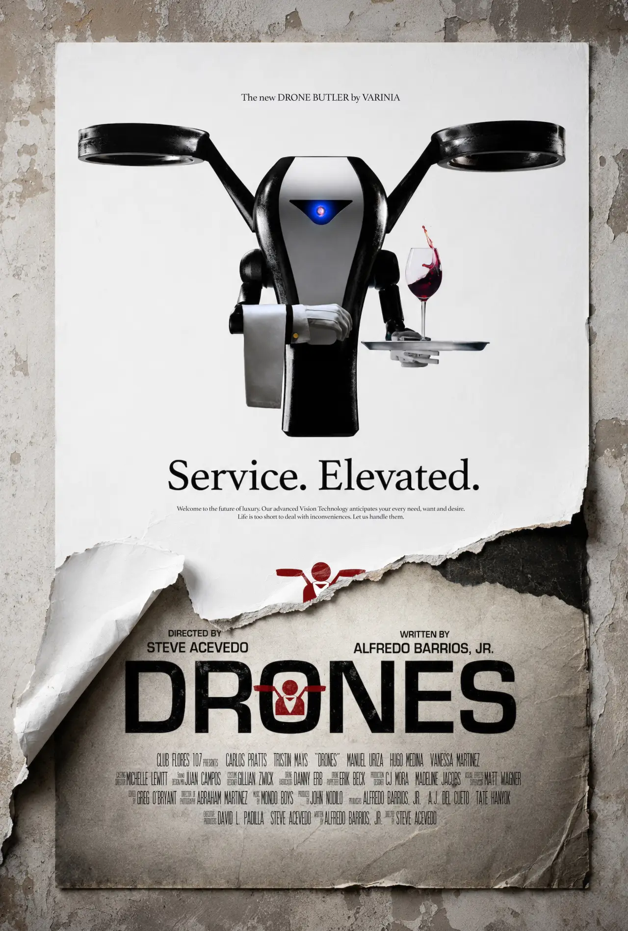 Movie poster "Drones"