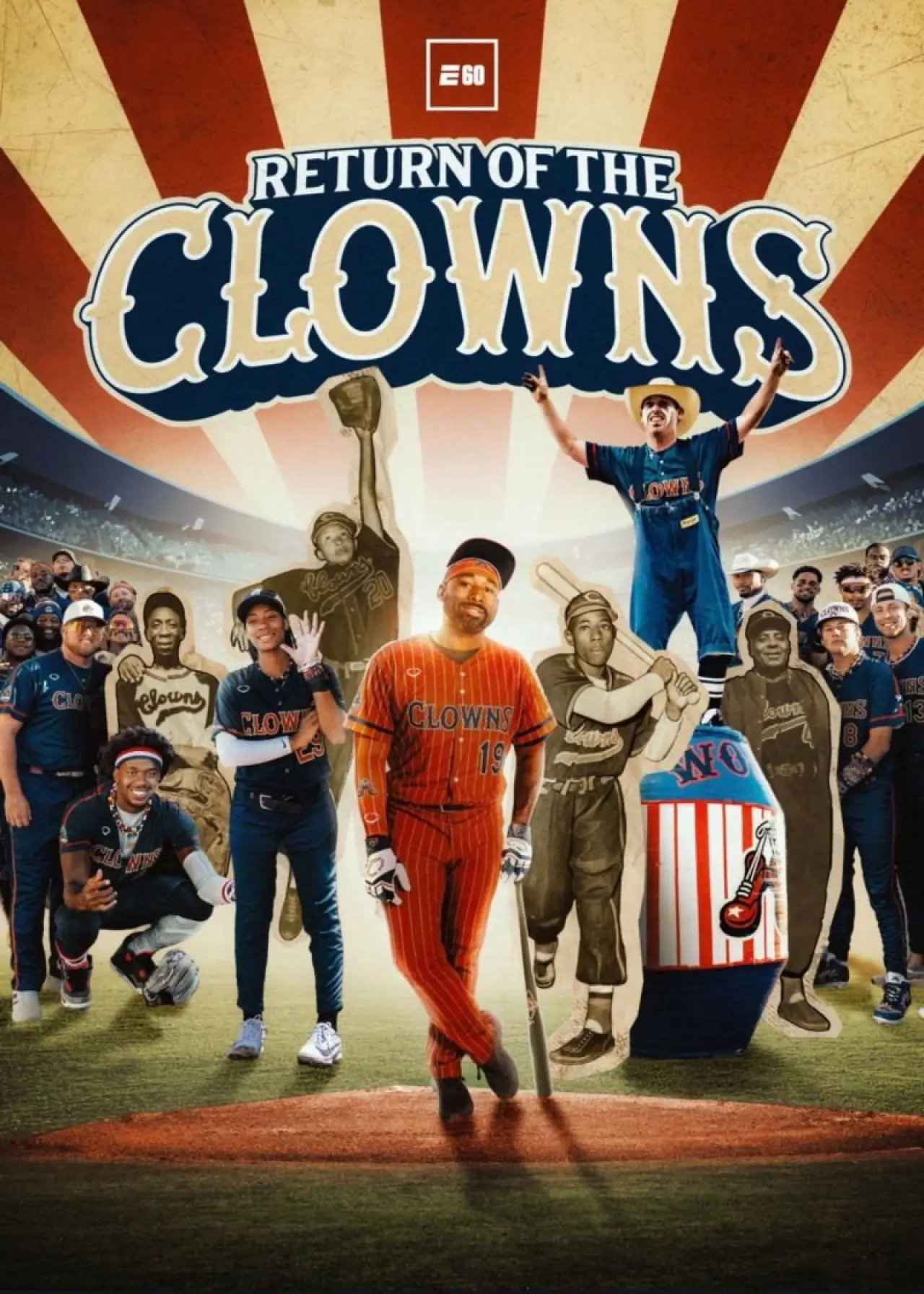 Movie poster "Return of the Clowns"