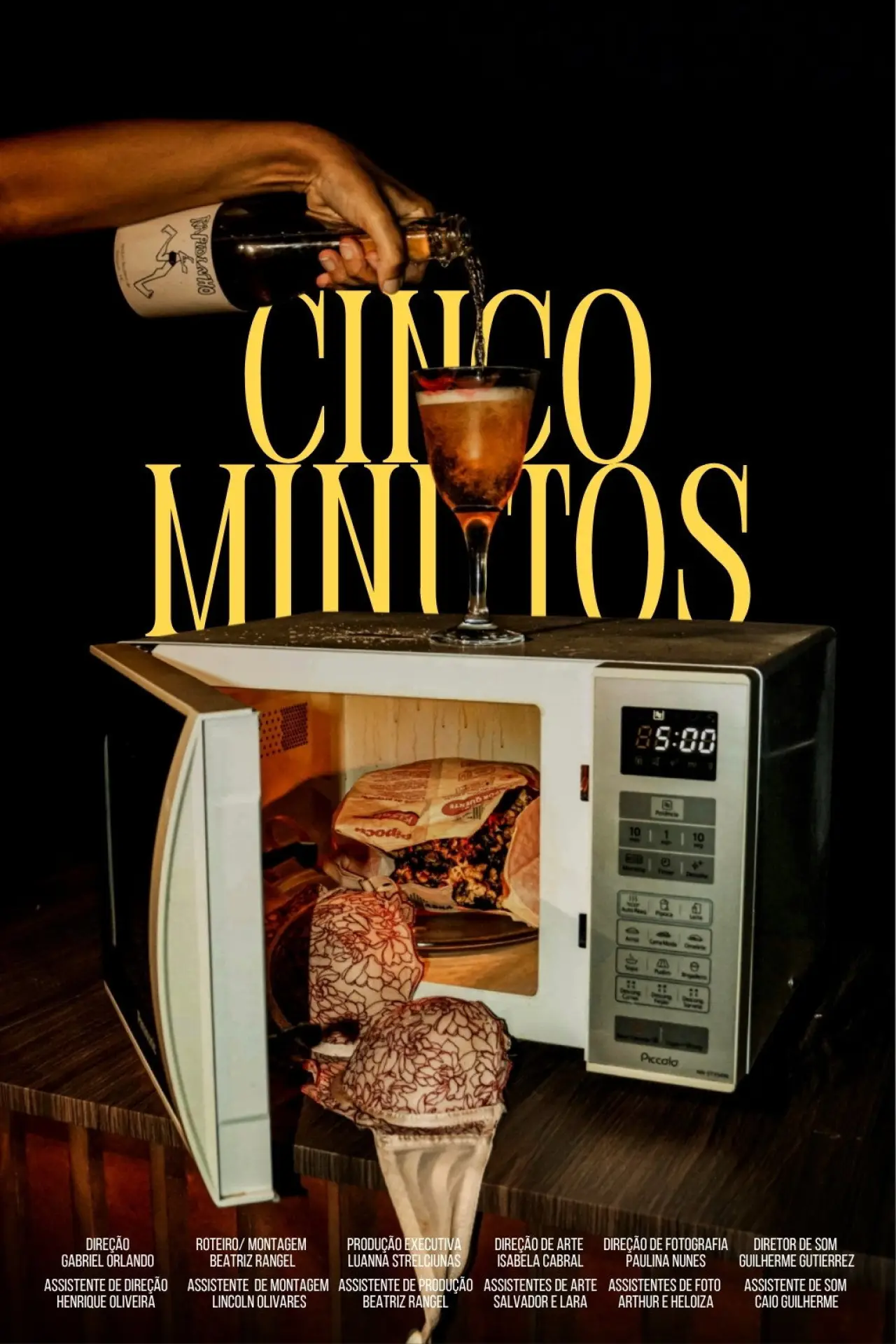 Movie poster "Cinco Minutos"