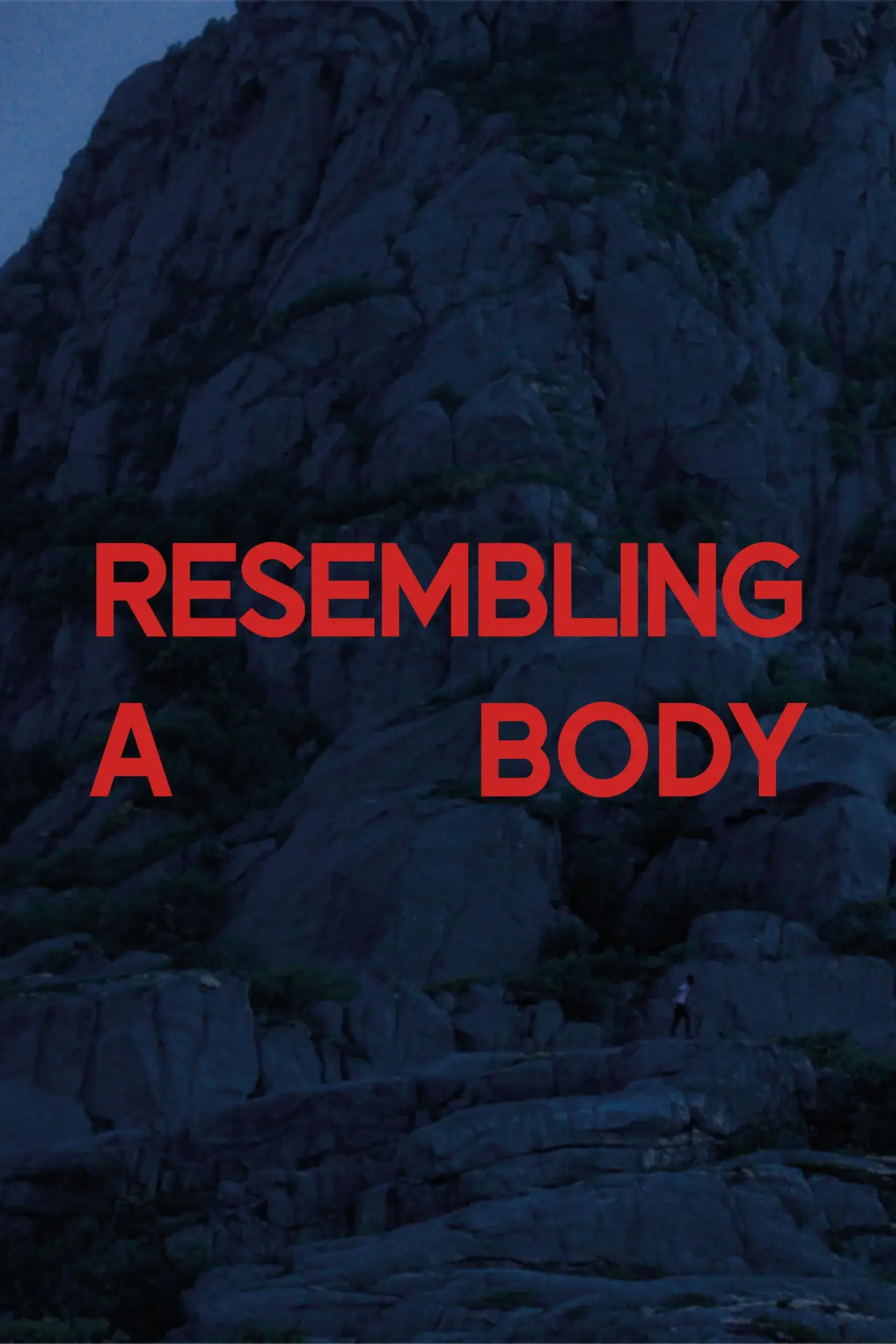 Movie poster "Resembling a Body"