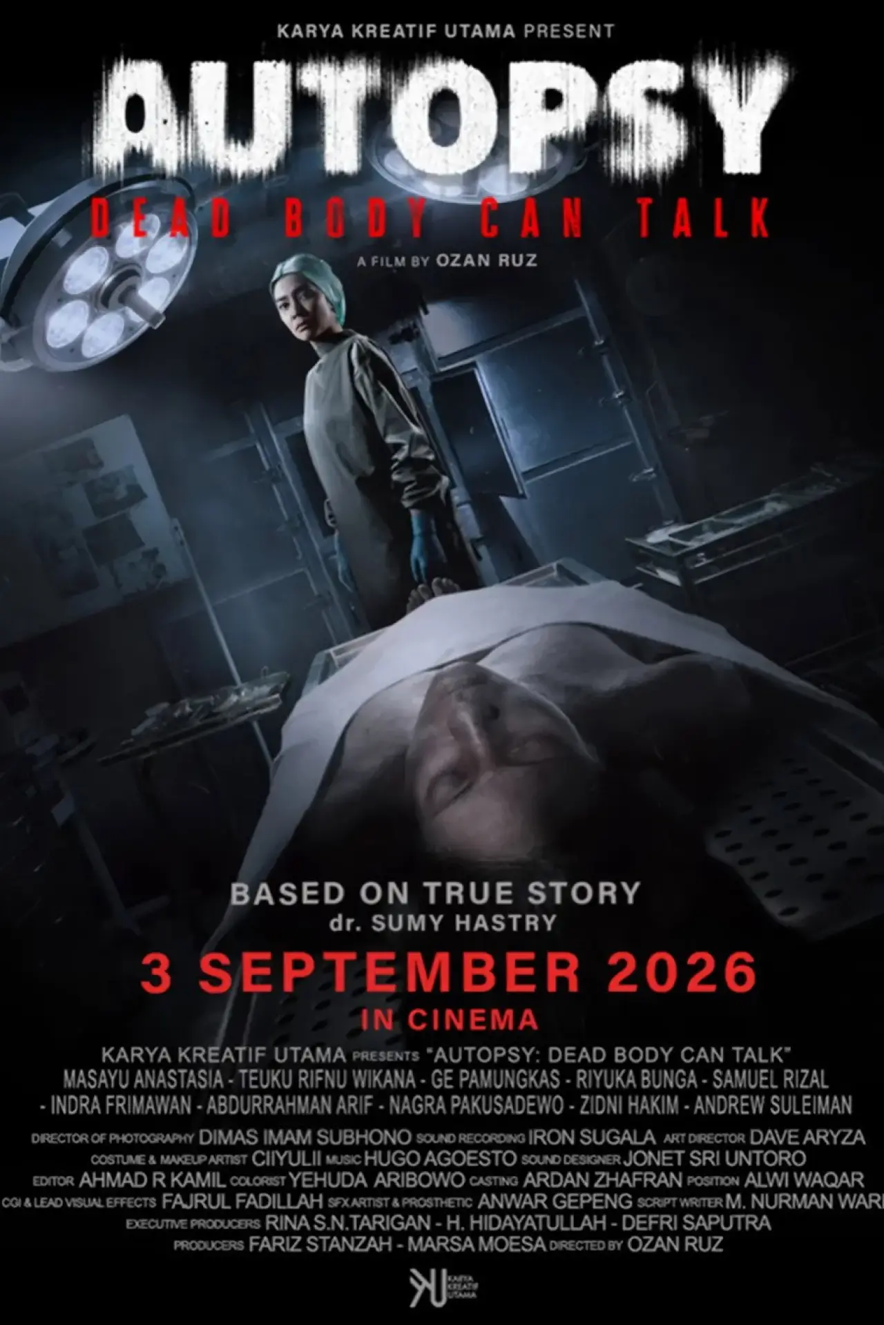 Movie poster "Autopsy: Dead Body Can Talk"