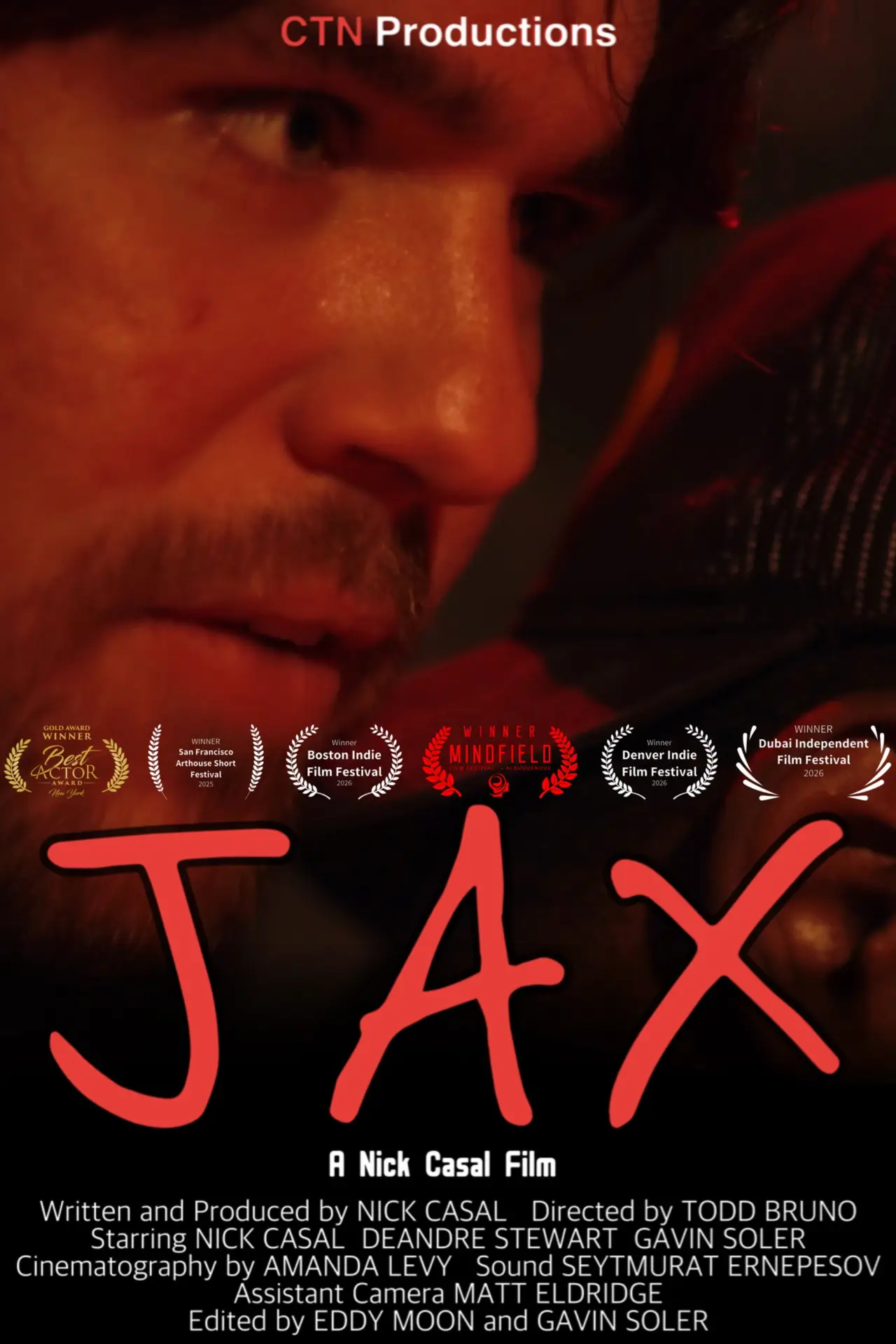 Movie poster "JAX"