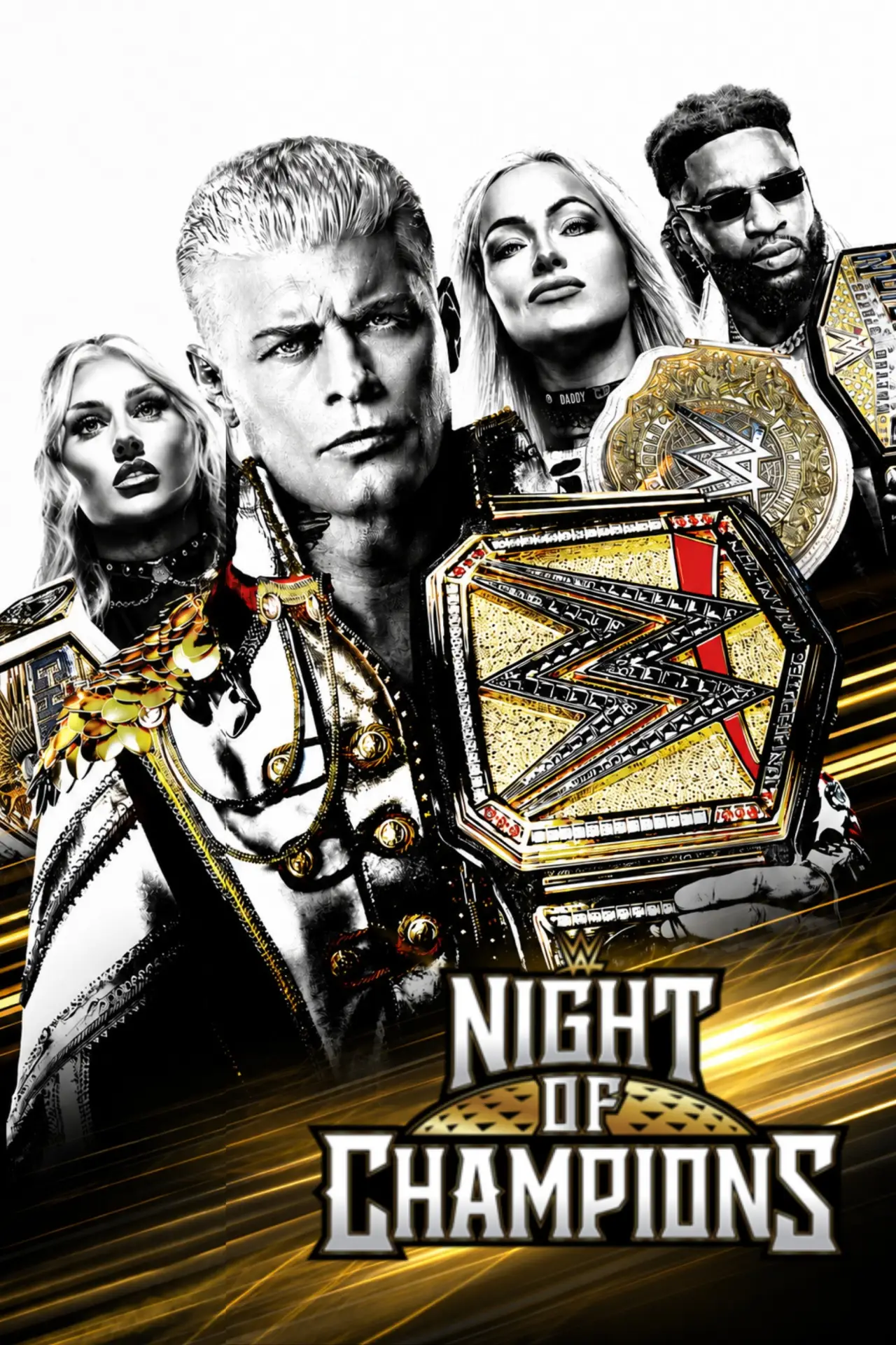 Movie poster "WWE Night of Champions 2026 - Countdown"