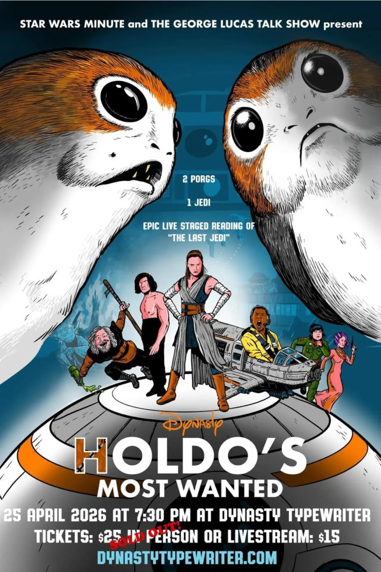 Movie poster "Holdo’s Most Wanted"