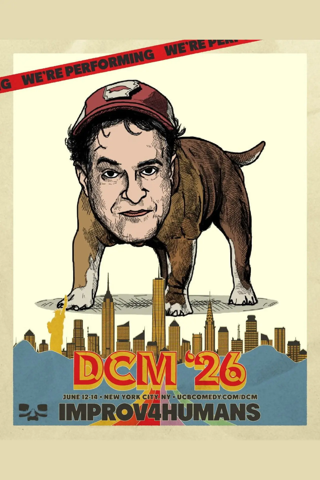 Movie poster "improv4humans with Matt Besser: DCM 