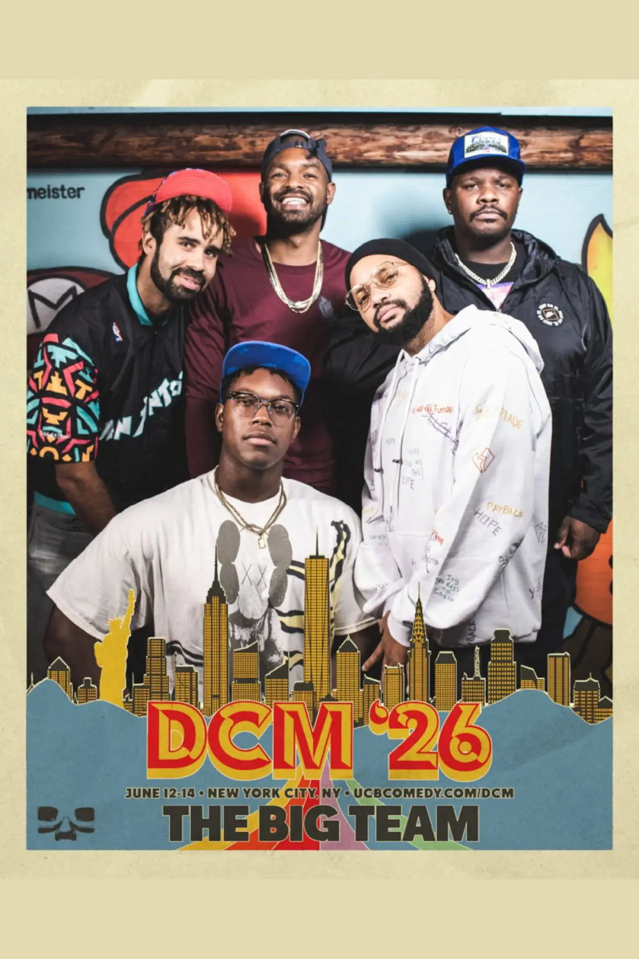 Movie poster "The Big Team: DCM 
