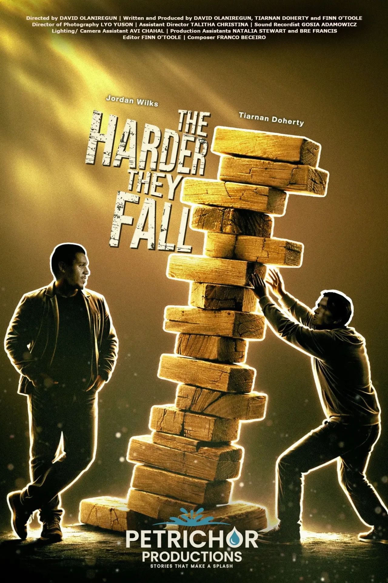 Movie poster "The Harder They Fall"