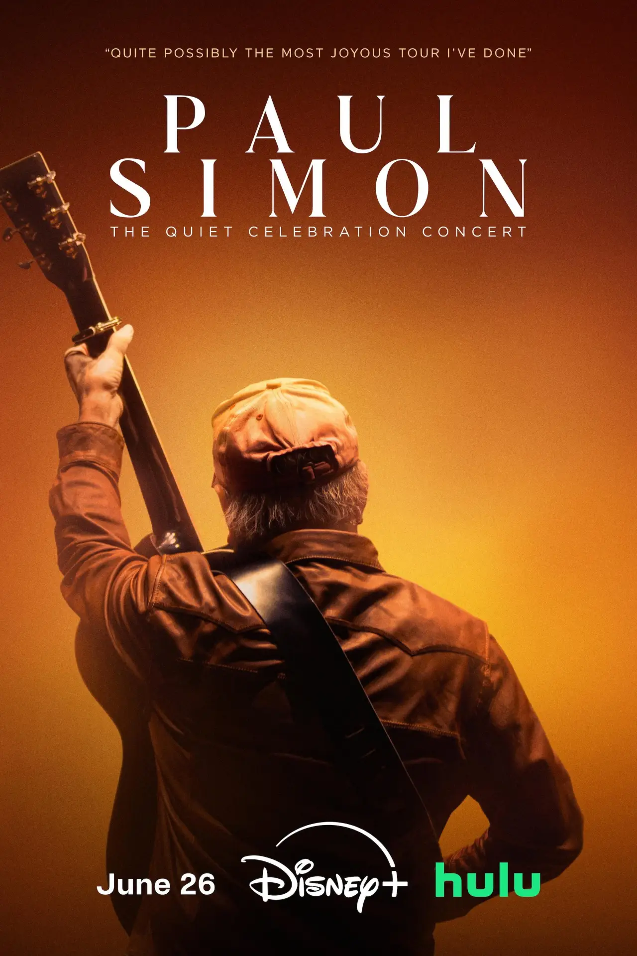 Movie poster "Paul Simon: The Quiet Celebration Concert"